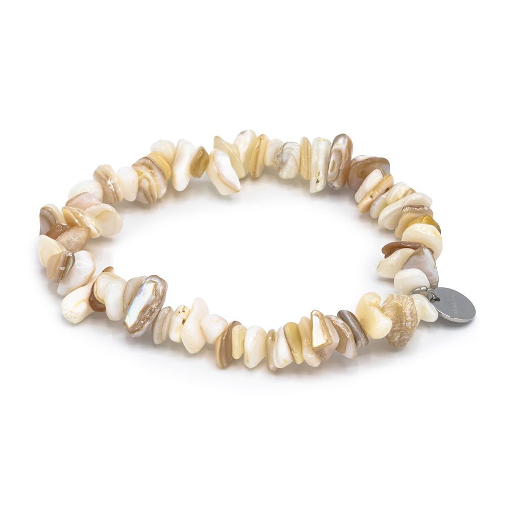 MONESSA Armband Muschel Splitter flexibel
