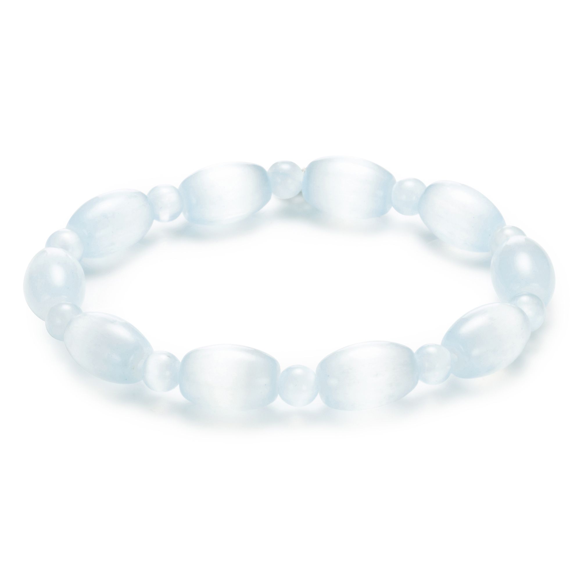 MONESSA Armband Edelsteine Nuggets flexibel