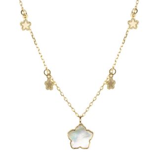 GOLDRAUSCH Perlmutt-Collier Länge 50cm Gold 375