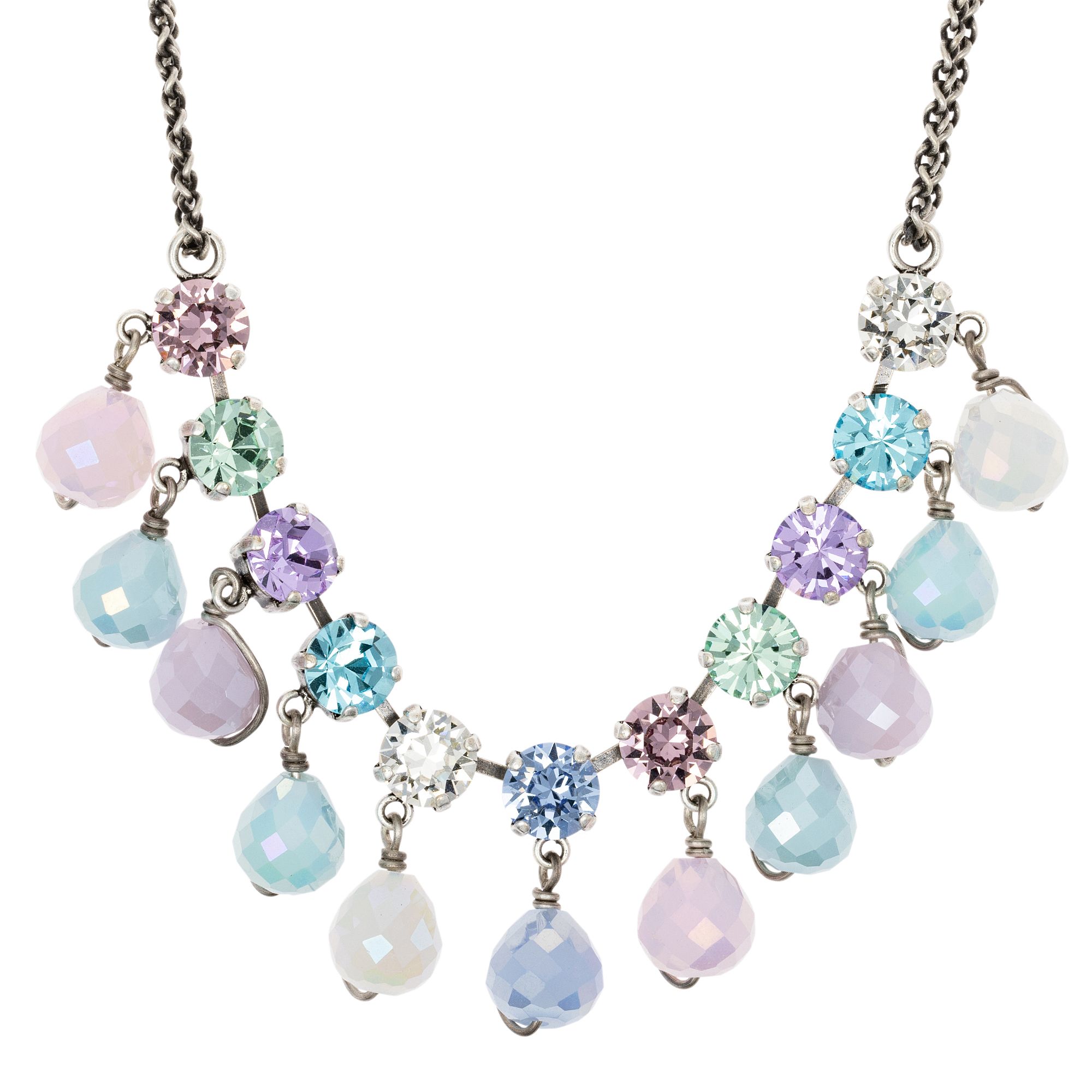 KONPLOTT Collier Länge 38-50cm Merry Go Round Modeschmuck