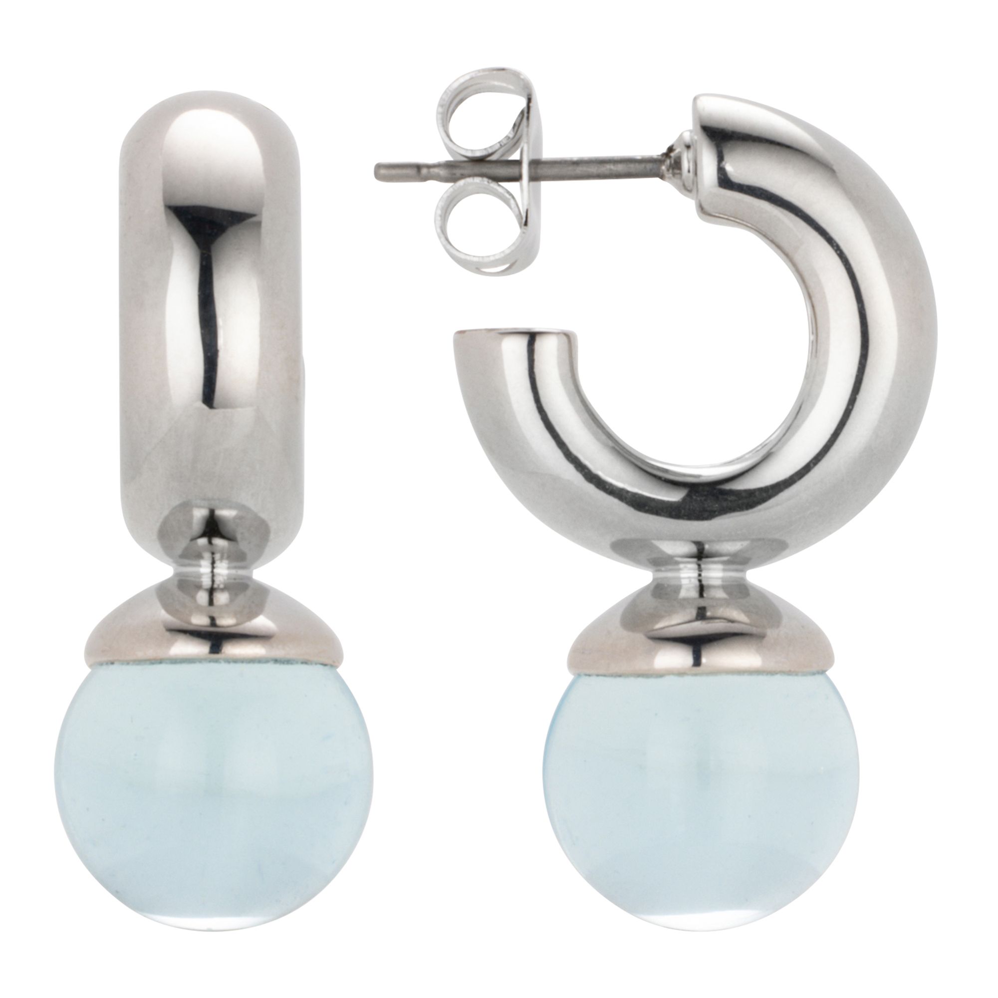 STEFFEN SCHRAUT Creolen Farbauswahl Titan Pin Modeschmuck