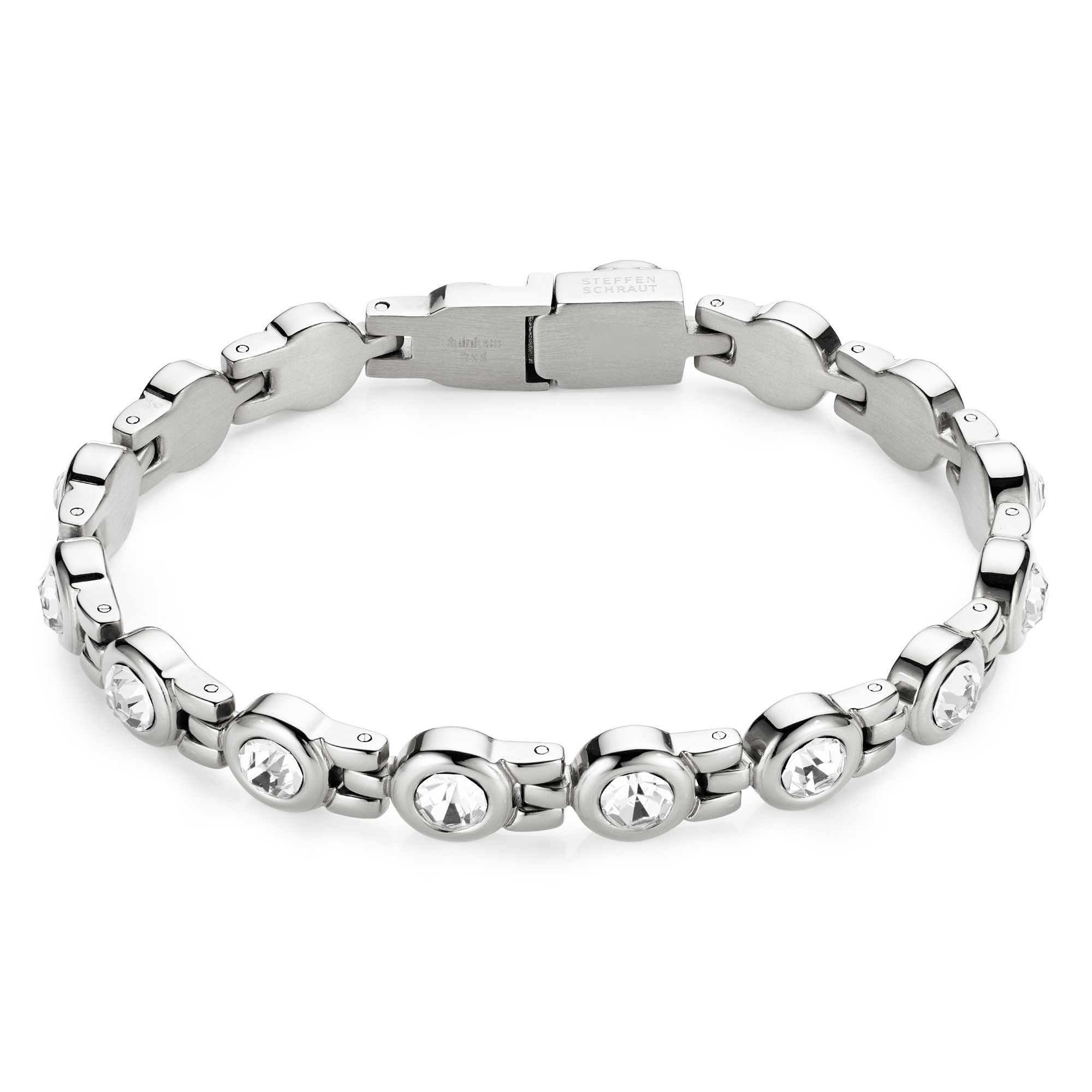 STEFFEN SCHRAUT Armband Länge ca. 19,5cm poliert Edelstahl