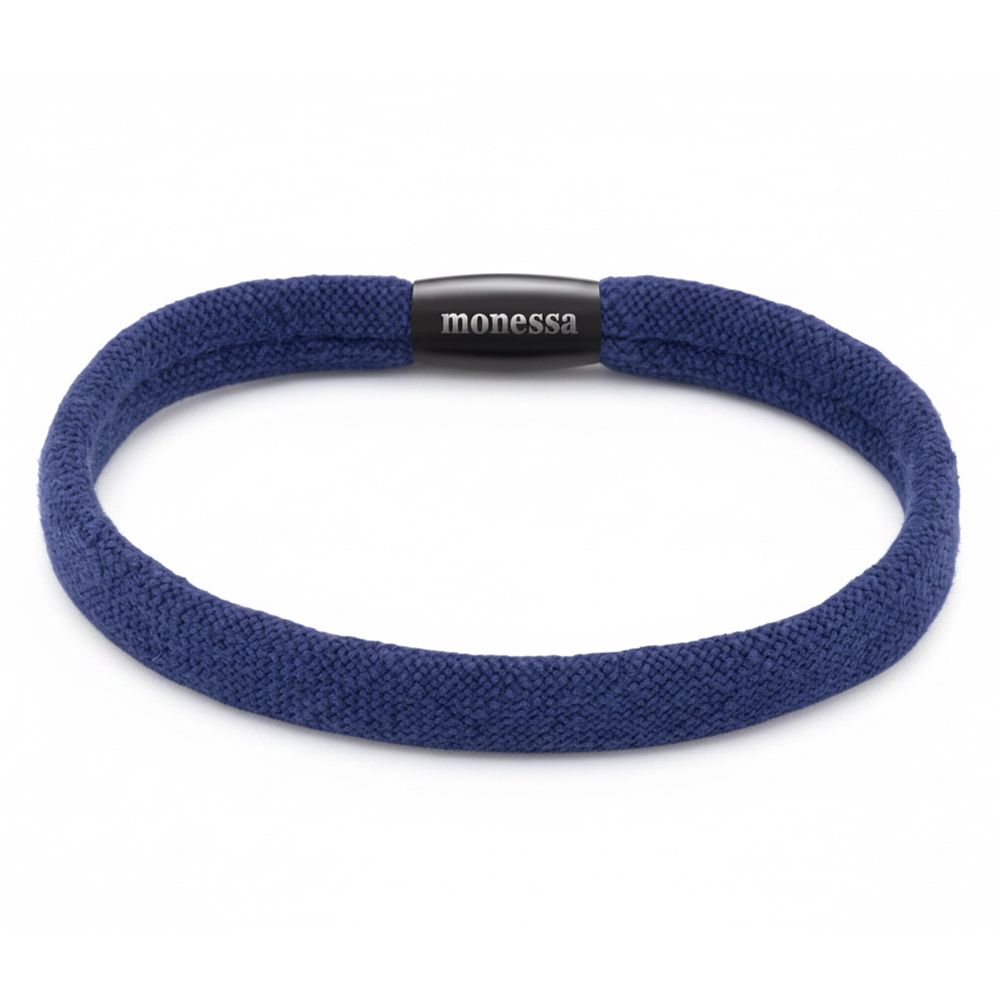MONESSA Armband Material-Mix Magnetverschluss Innenliegende Naht