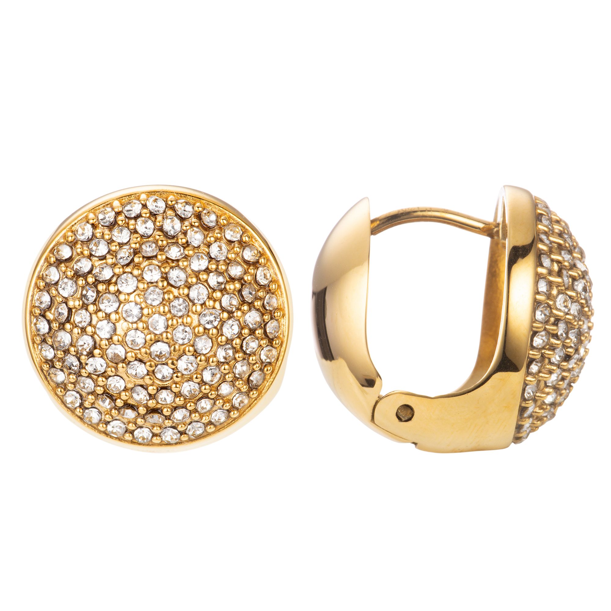 STEFFEN SCHRAUT Ohrstecker Kristalle poliert Edelstahl