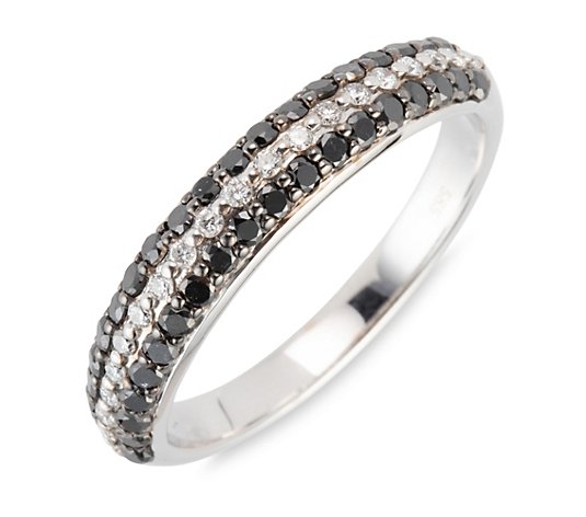 DIAMOUR Colour Diamonds Ring Brillanten ca. 0,50ct Weißgold 585