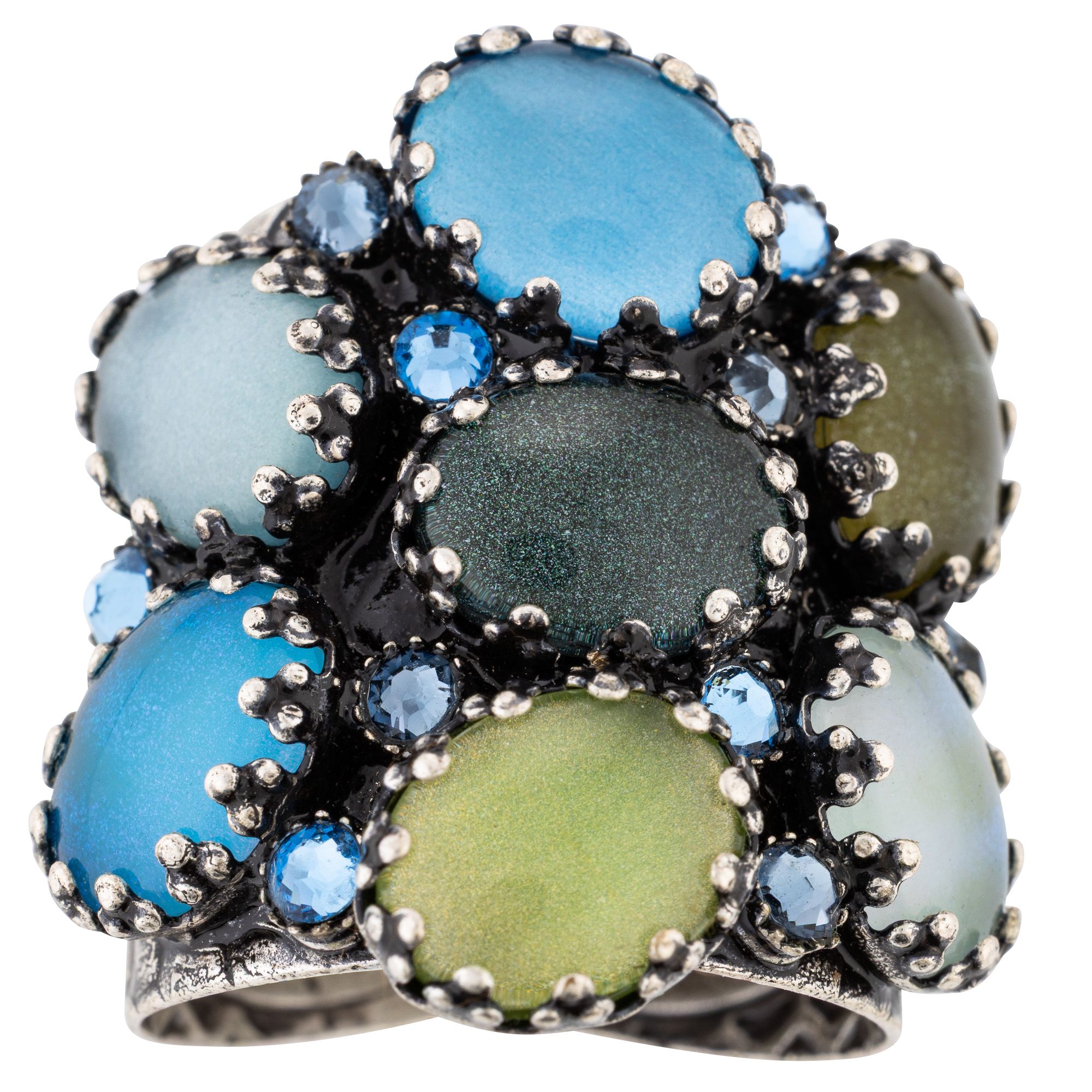 KONPLOTT Ring Melody Drops Modeschmuck