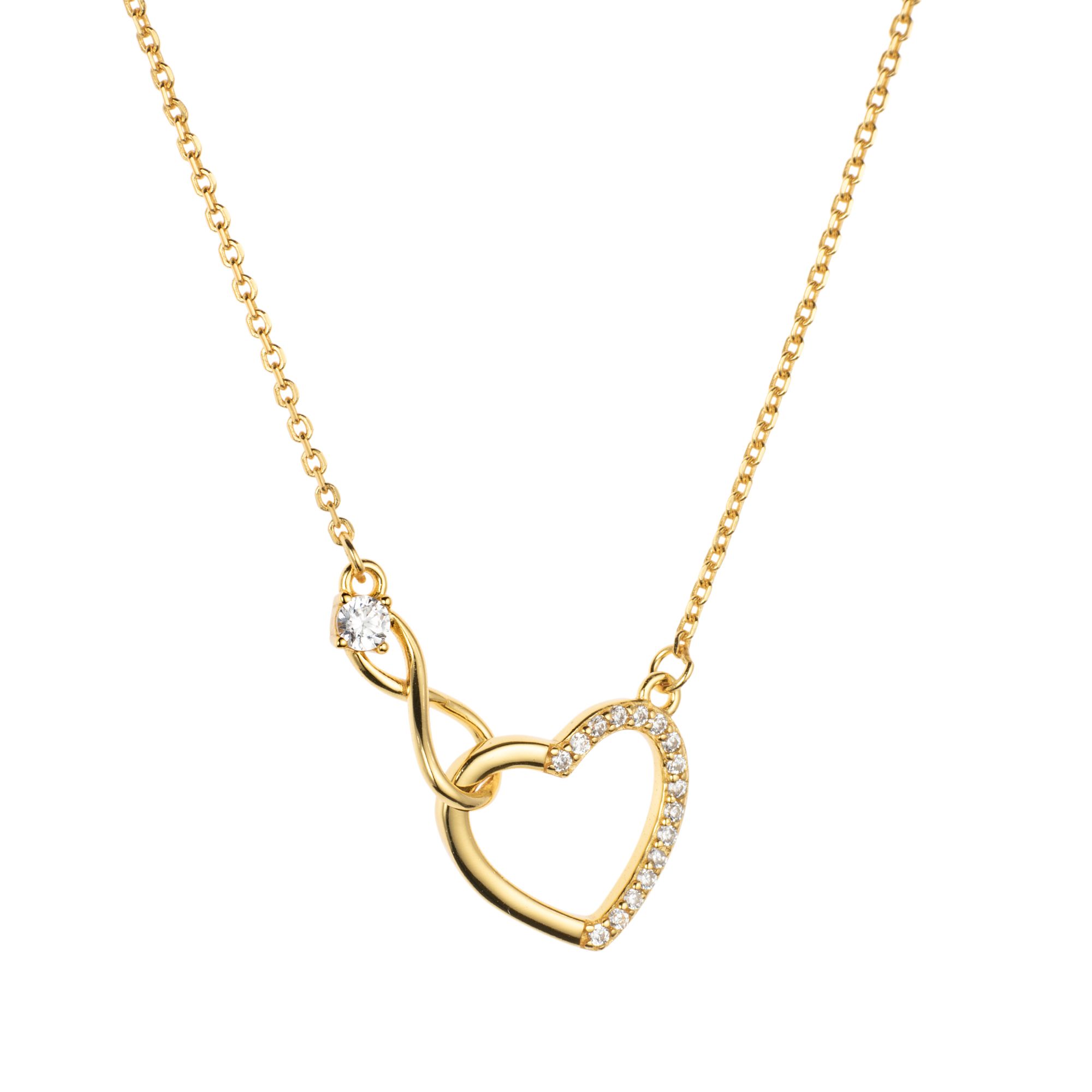 DIAMONIQUE® Collier = 0,13ct Brillantschliff Silber 925