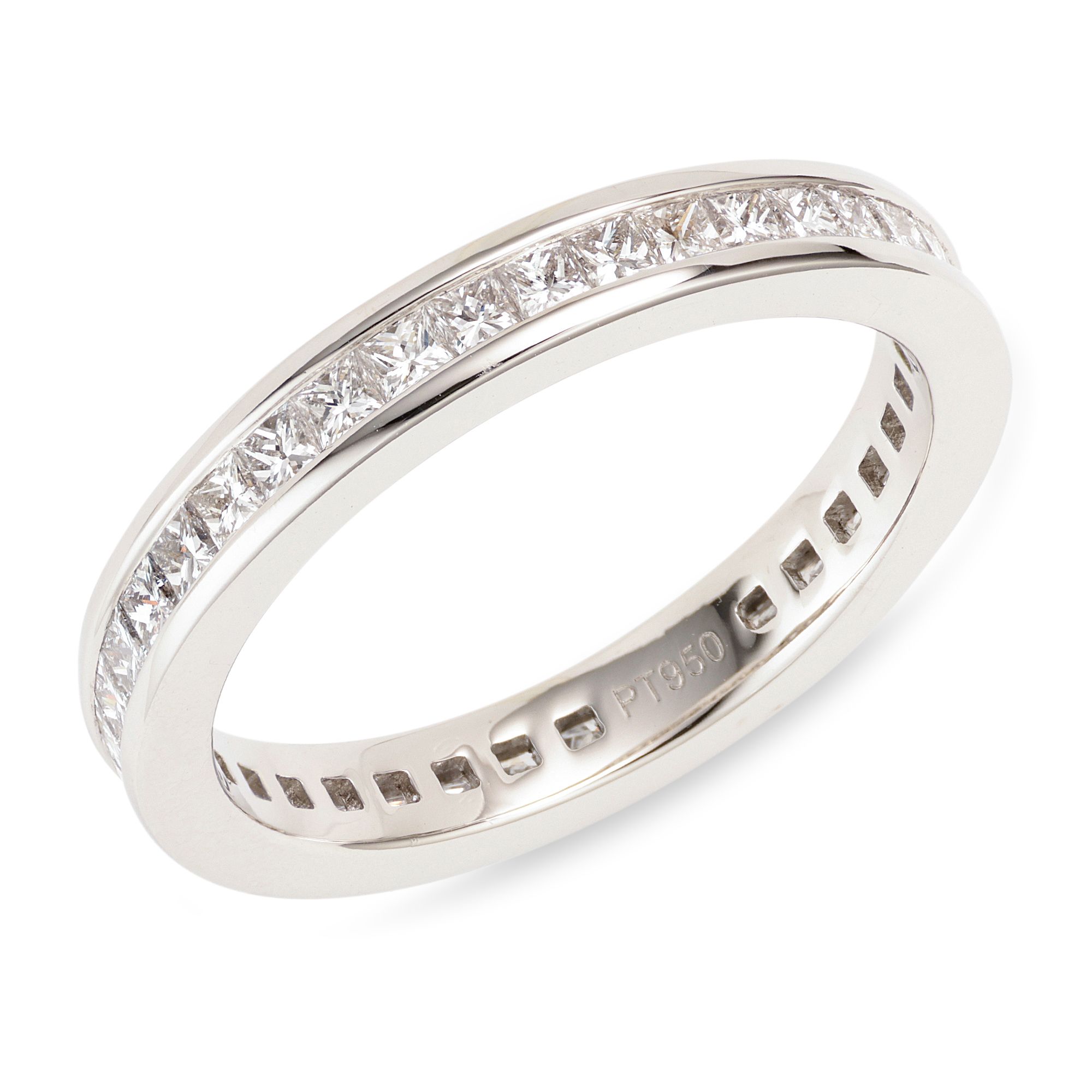 PLATINITY Eternity-Ring mind. 39 Diamanten zus. ca. 1,20ct Platin 950