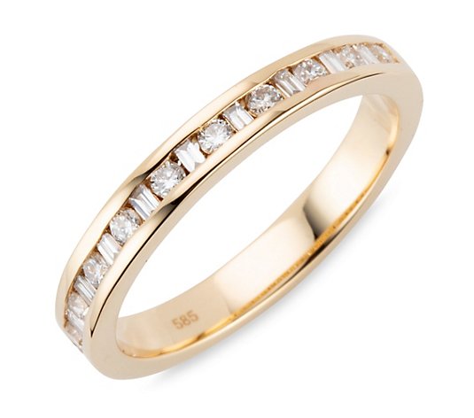 DIAMOUR Ring 21 Diamanten zus. ca. 0,40ct Gold 585