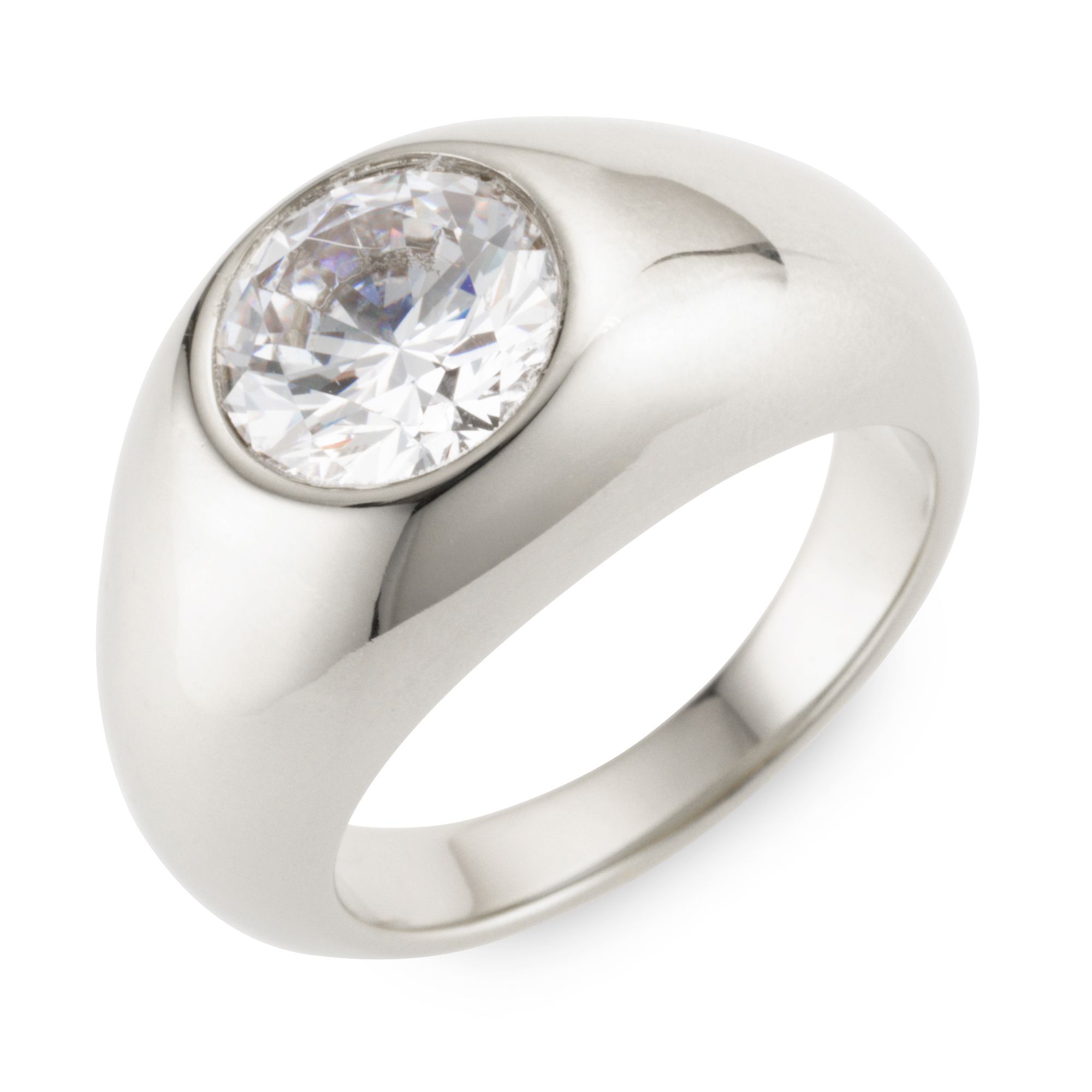 STEFFEN SCHRAUT Ring 1 Zirkonia poliert Edelstahl