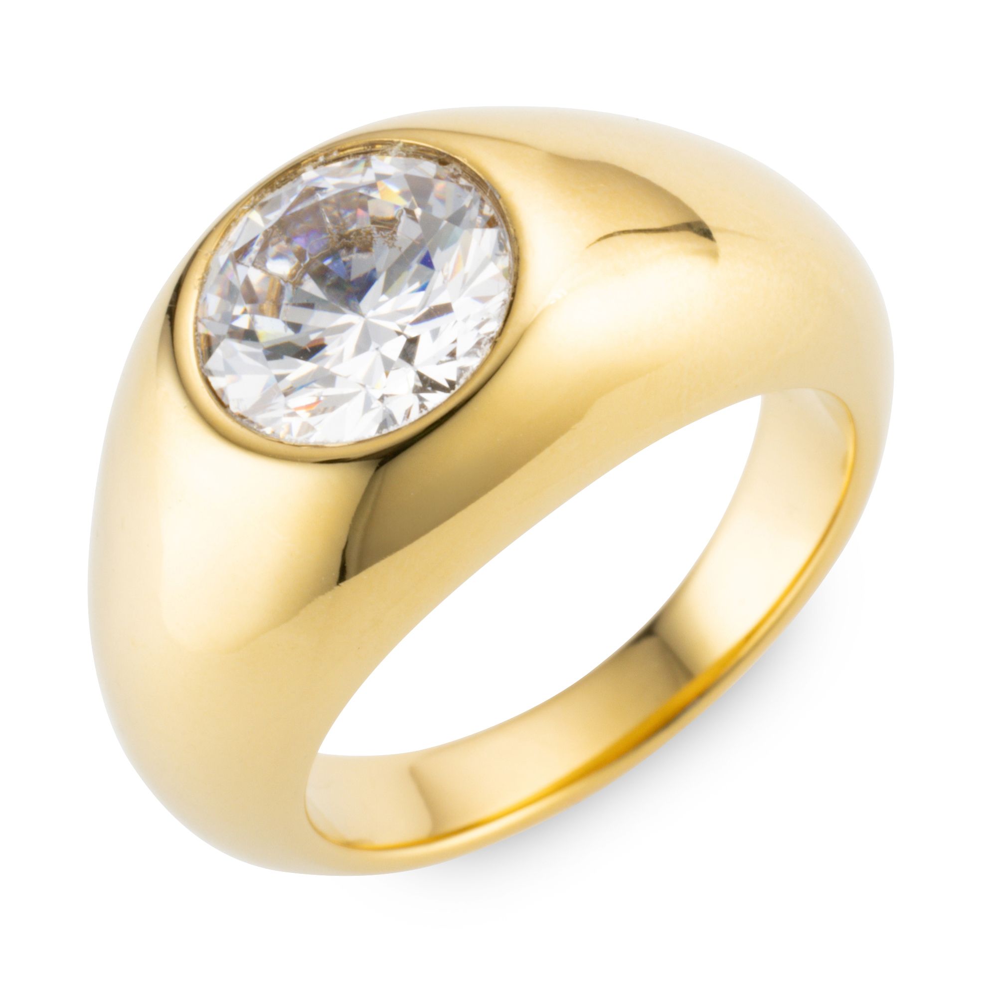 STEFFEN SCHRAUT Ring 1 Zirkonia poliert Edelstahl