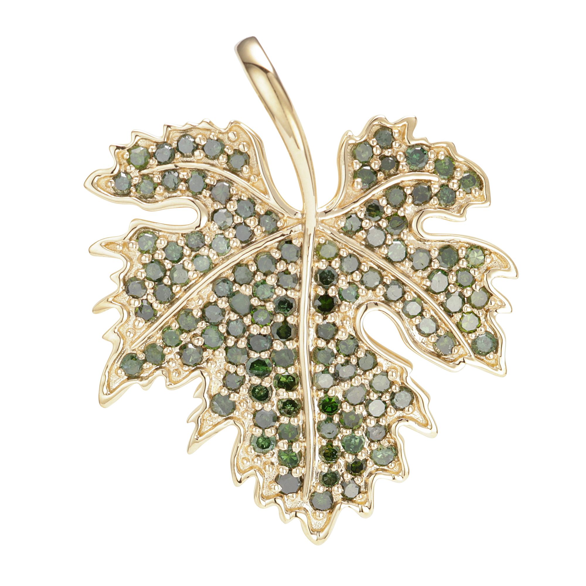 DIAMOUR Anhänger 111 Diamanten zus. ca. 0,75ct Gold 585