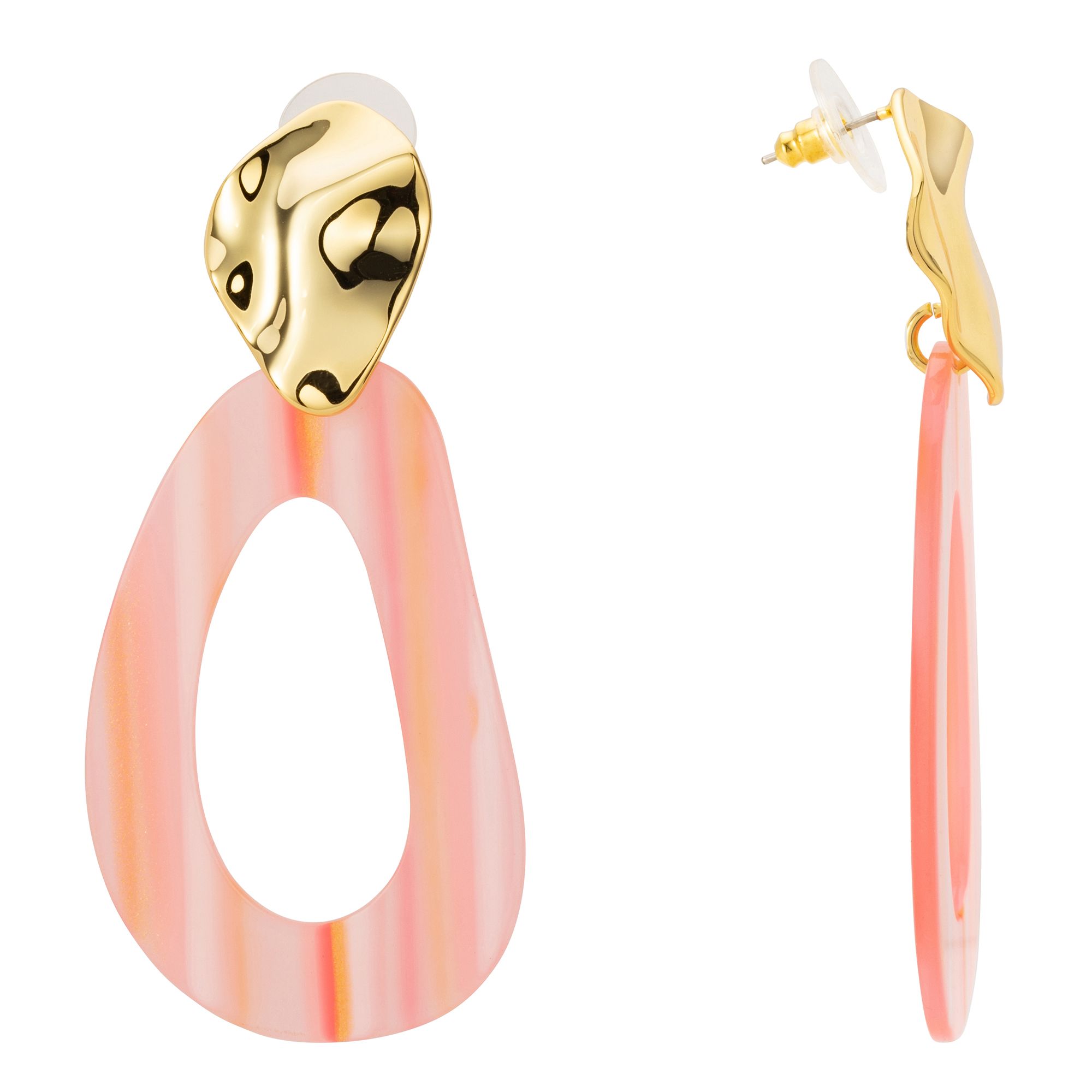 MY SECRET Ohrhänger Acryl Santorini Modeschmuck