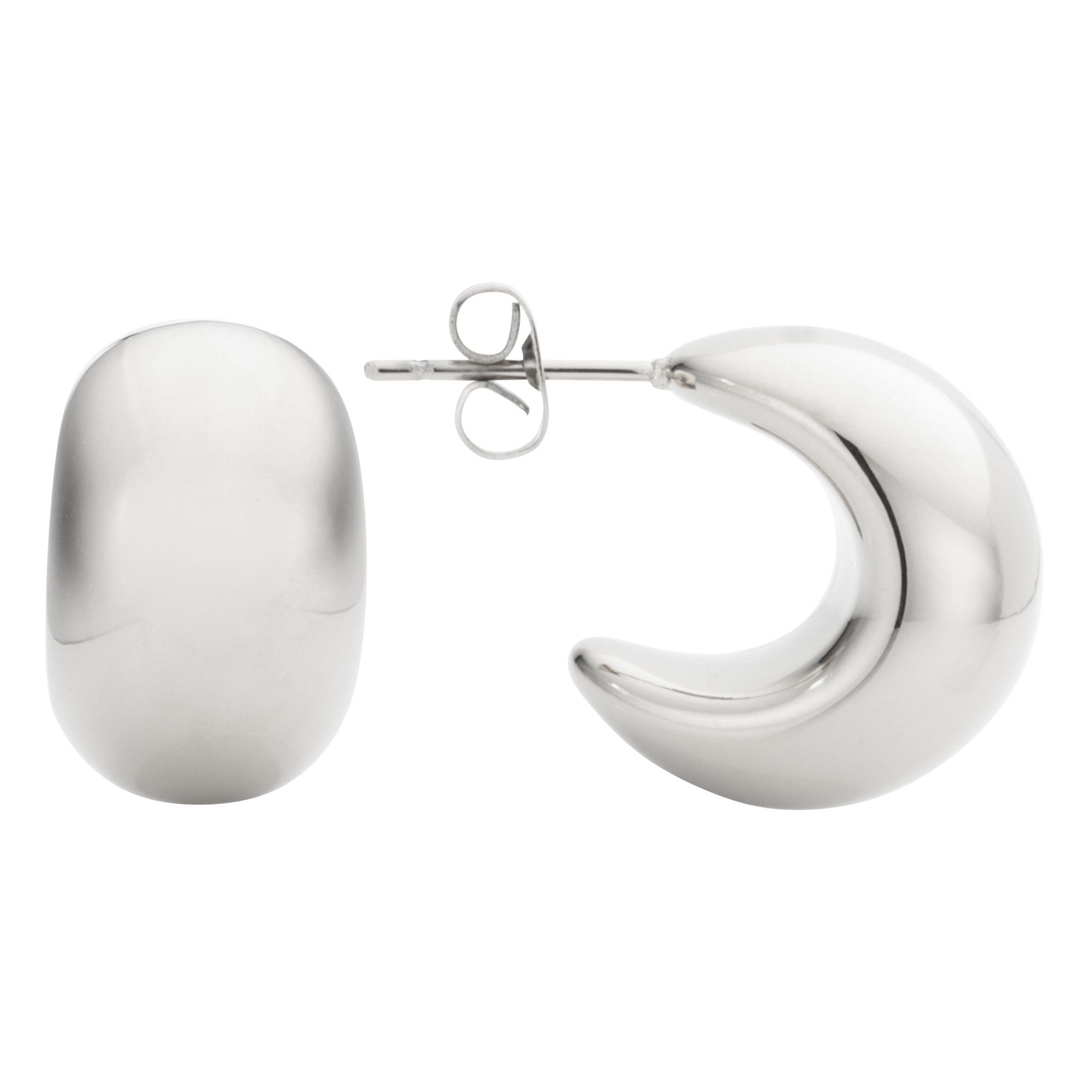 STEFFEN SCHRAUT Creolen poliert Edelstahl