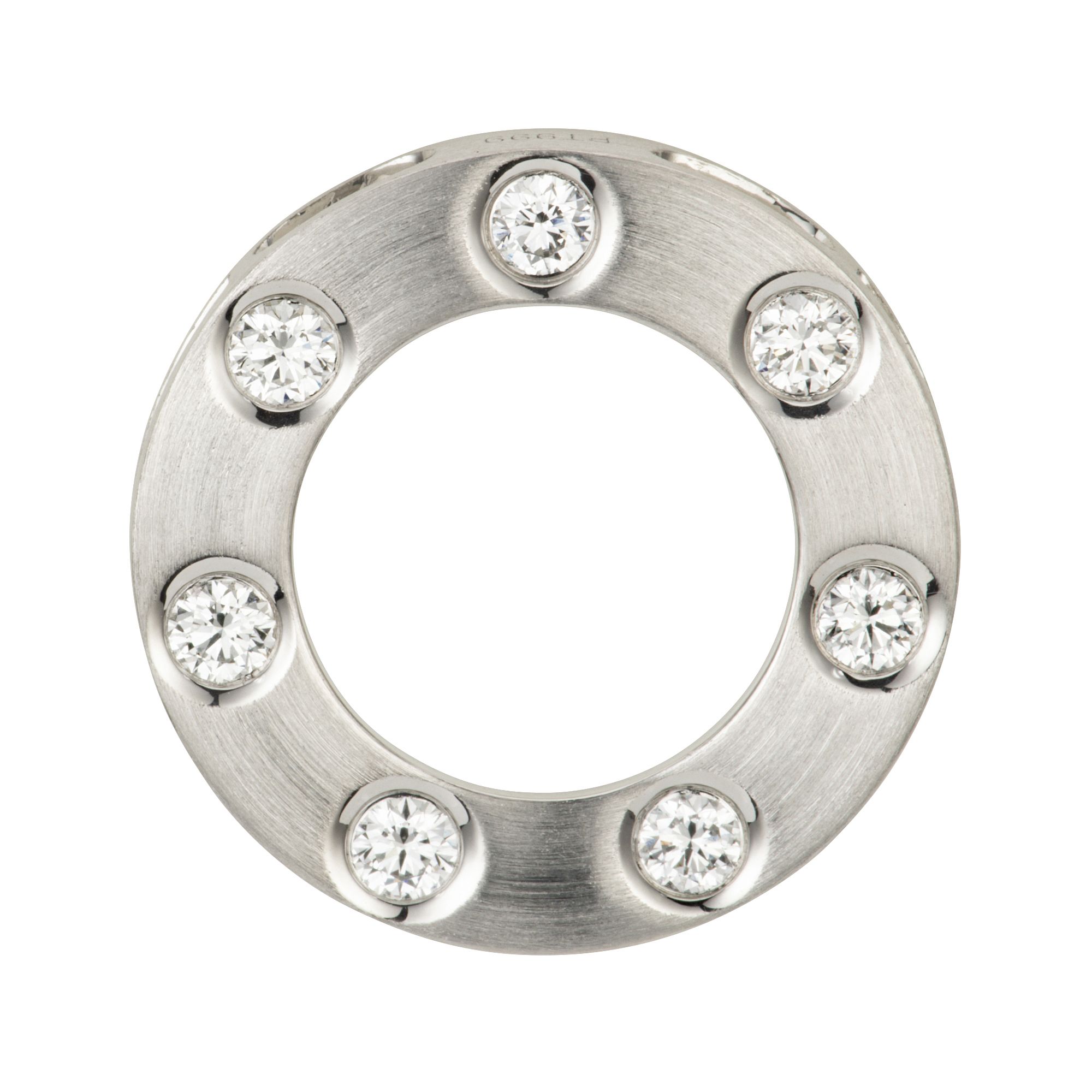 PLATINITY Anhänger 7 Brillanten zus. ca. 0,35ct Platin 999