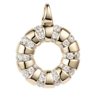 CANADIAN DIAMONDS Anhänger 30 Brillanten zus. ca. 0,50ct Gold 585