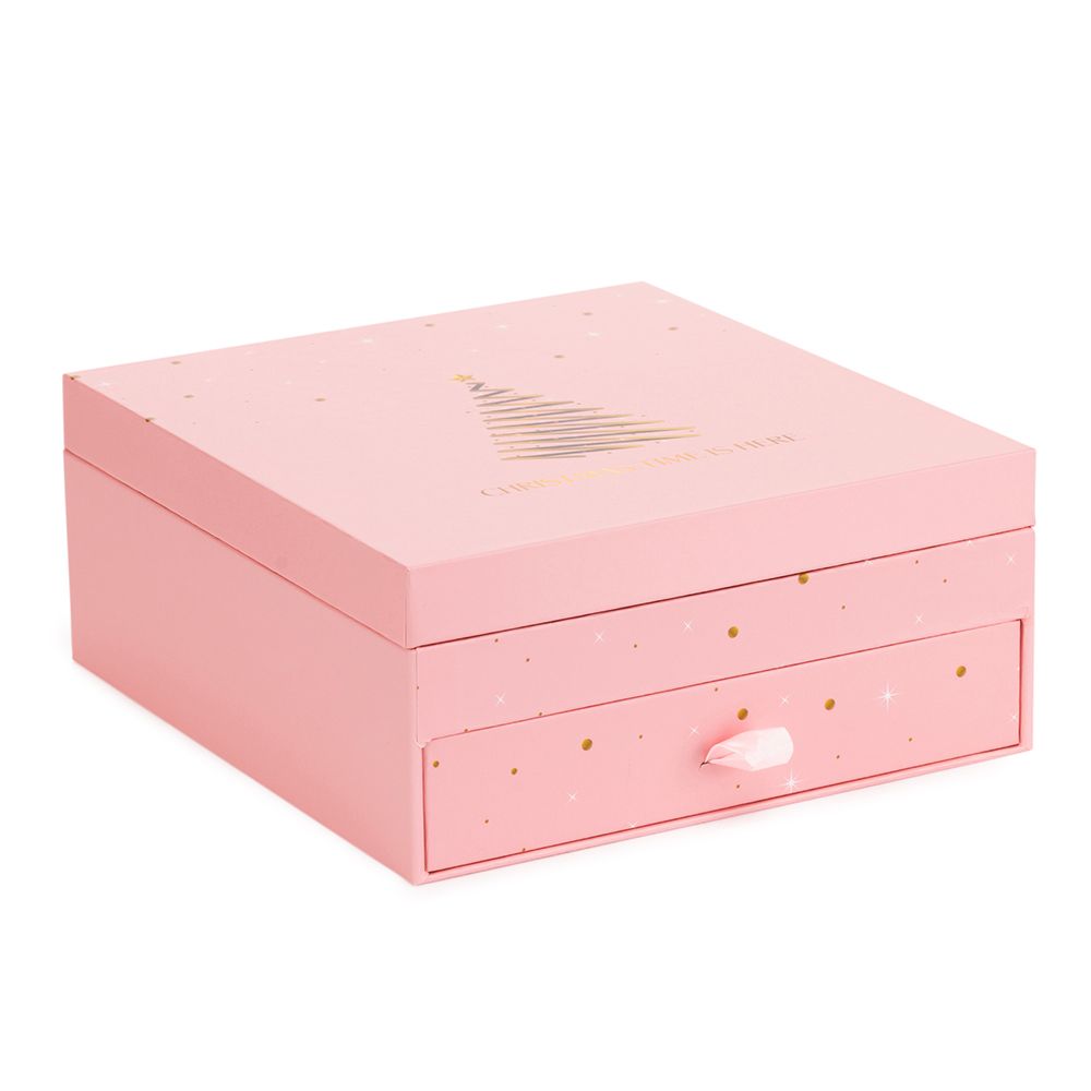 DIAMONIQUE® Adventskalender 24 tlg. Set Brillantschliff Edelstahl