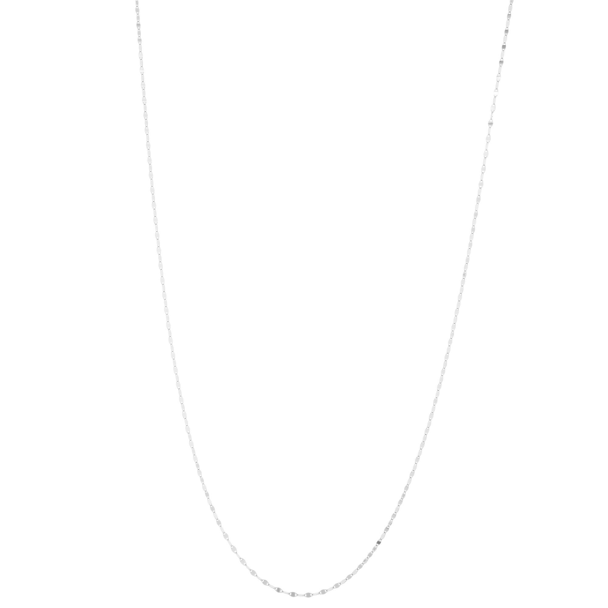 PLATINITY Plättchenkette poliert mind. 2,6g Platin 950