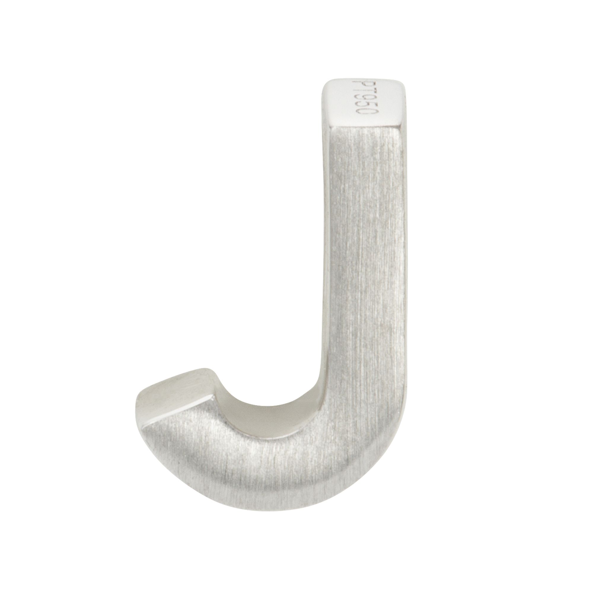 PLATINITY Buchstaben-Anhänger mattiert/poliert mind. 0,8g Platin 950