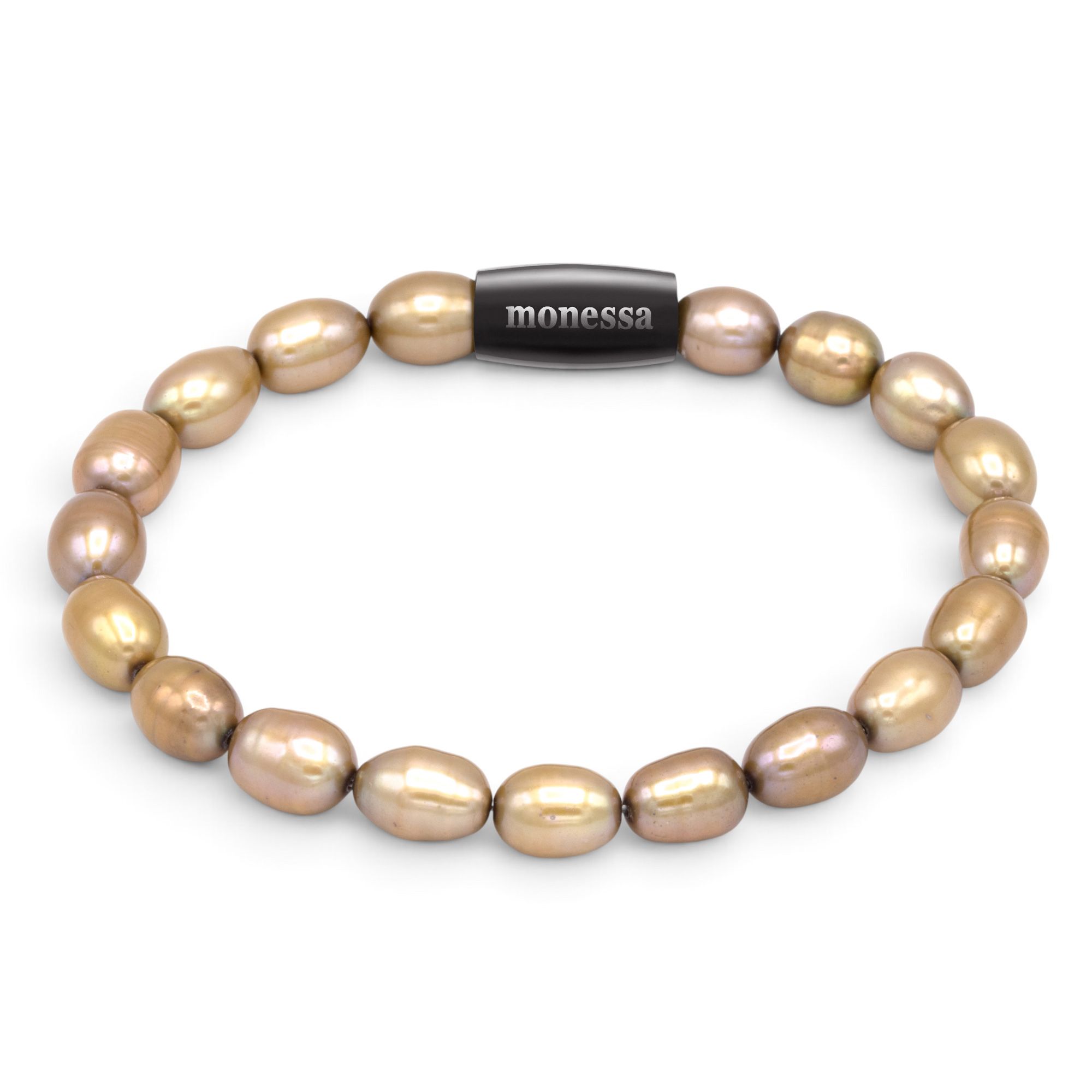 MONESSA Armband Süßwasserzuchtperle Magnetverschluss