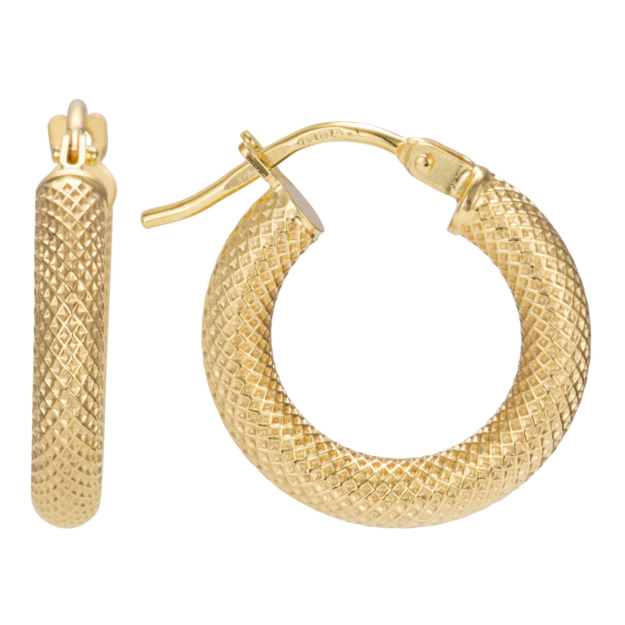 GOLDRAUSCH Creolen 10mm mind. 0,8g Gold 375