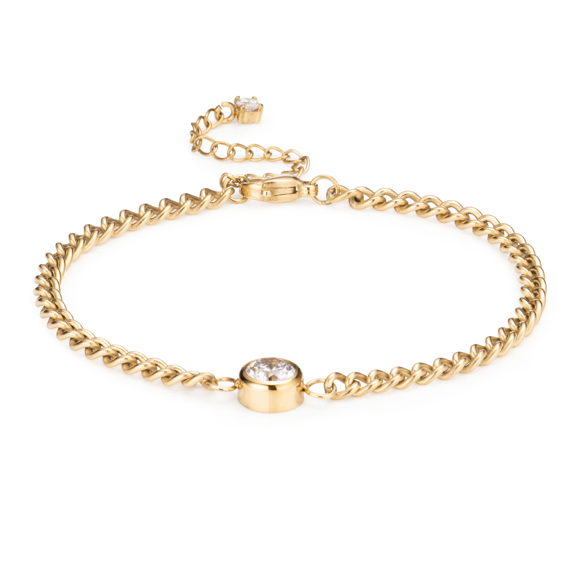 DIAMONIQUE® TITAN Armband = 1,15ct Brillantschliff