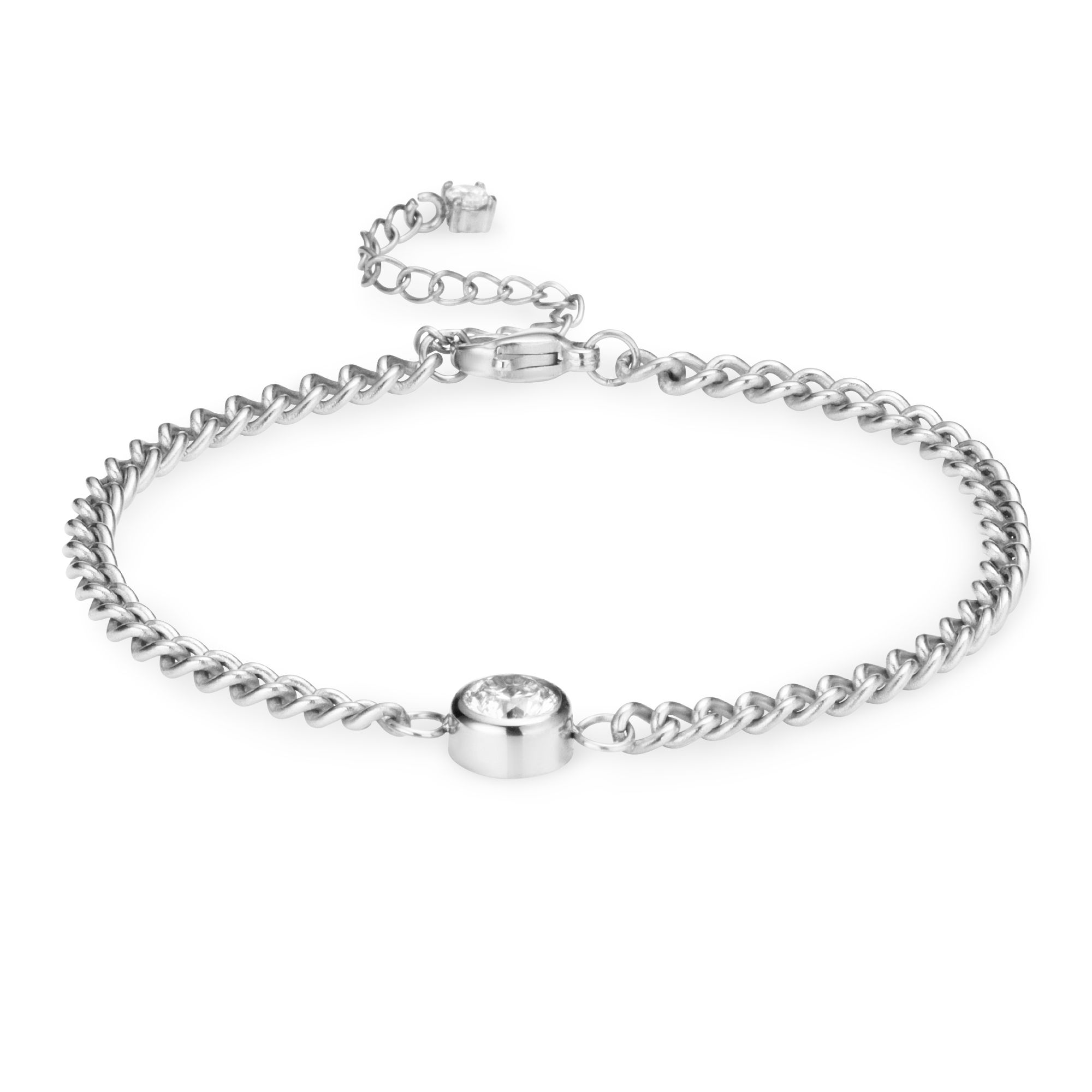 DIAMONIQUE® TITAN Armband = 1,15ct Brillantschliff