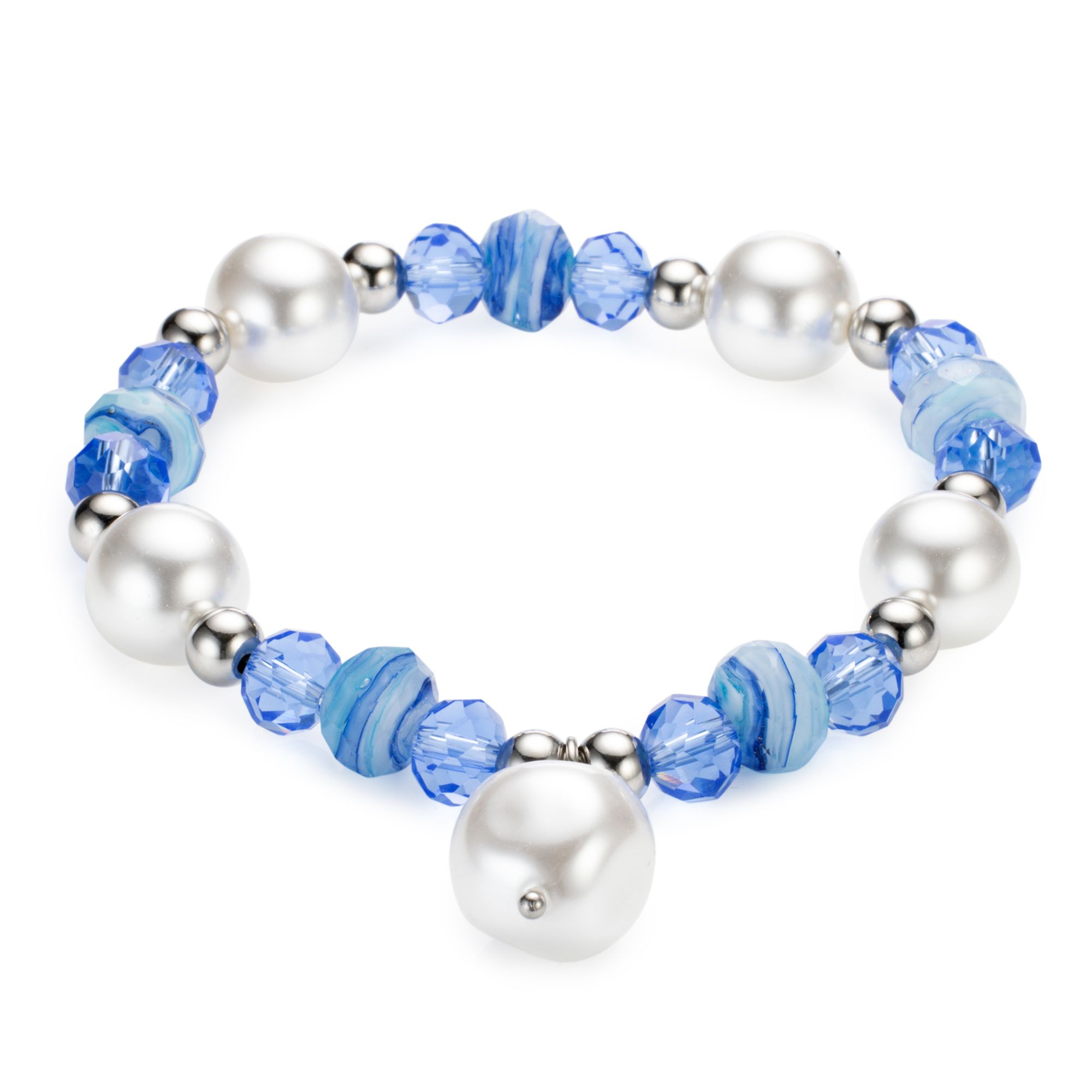 DINE 'N' Dance Armband Kunstperle flexibel Modeschmuck