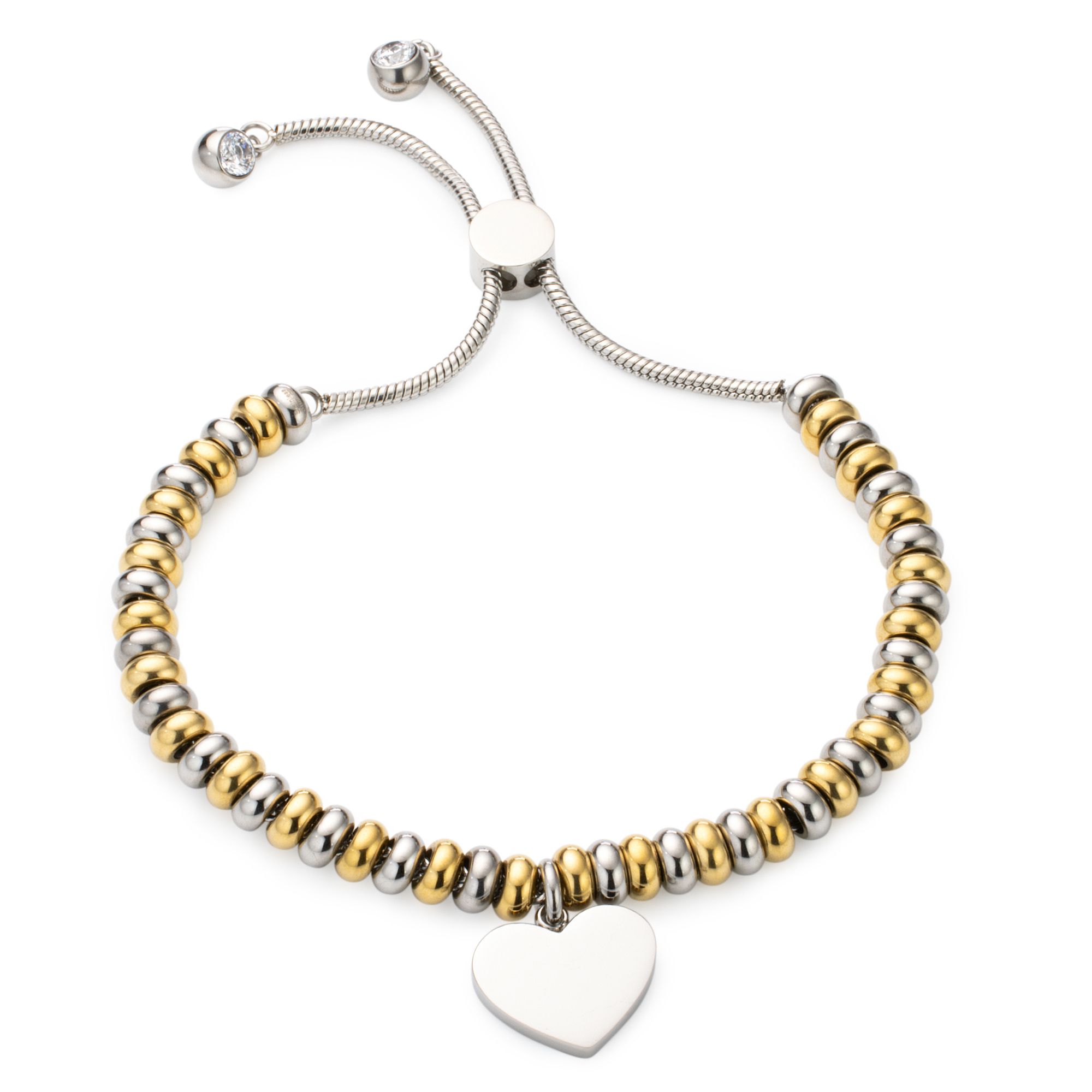 STEFFEN SCHRAUT Friendship-Armband Motivauswahl poliert Edelstahl bicolor