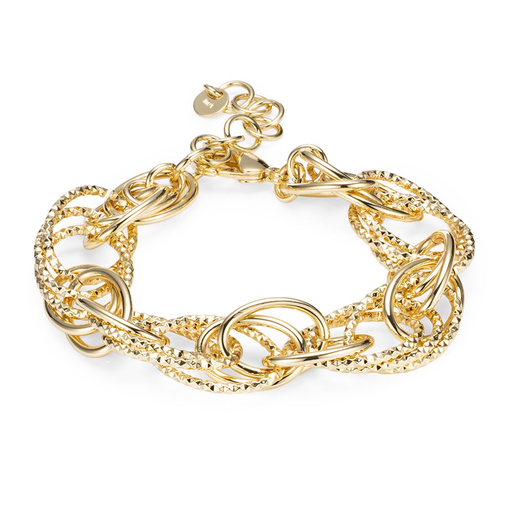Armband Länge 17+3cm diamantiert Modeschmuck
