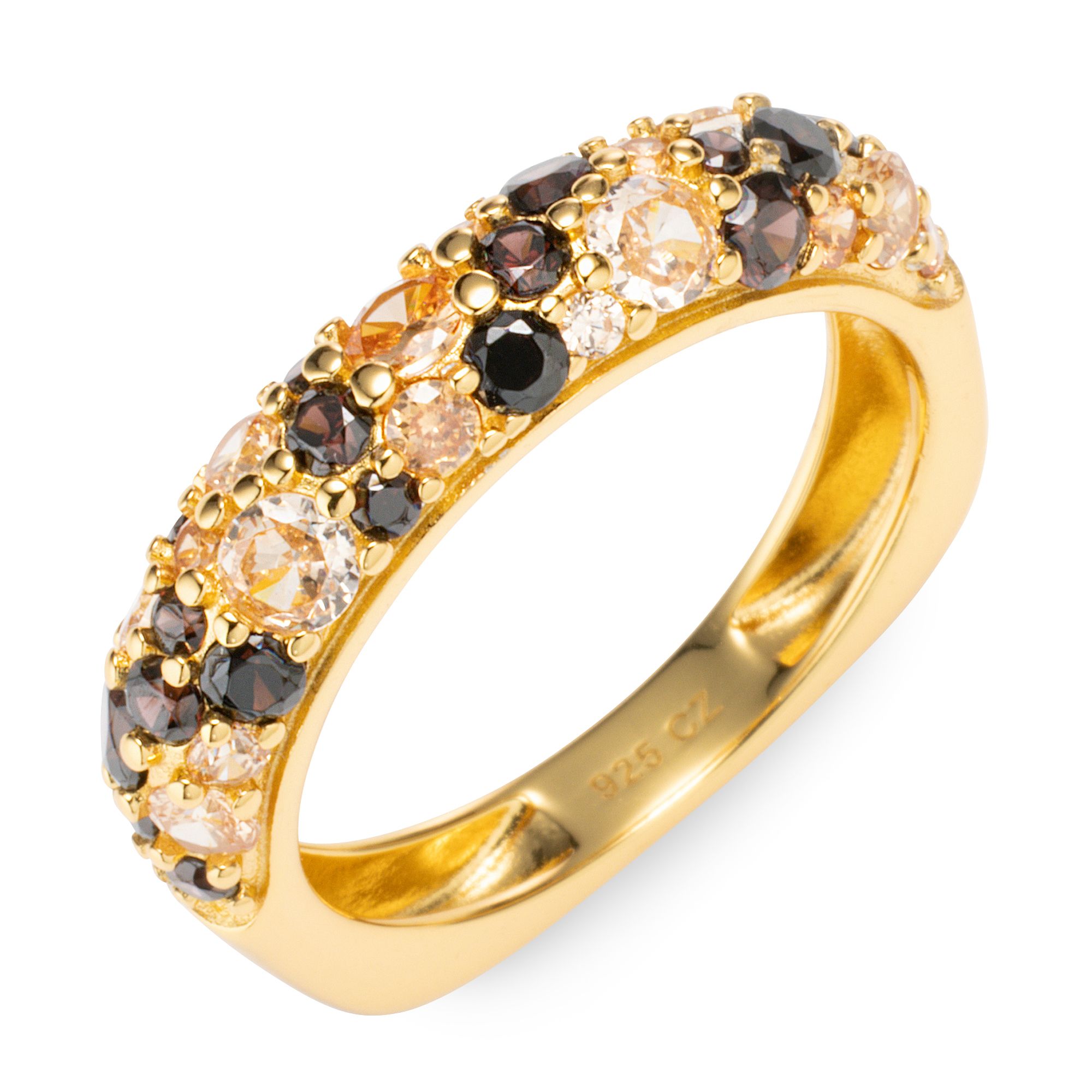 DIAMONIQUE® Ring = 1,34ct Brillantschliff Silber 925