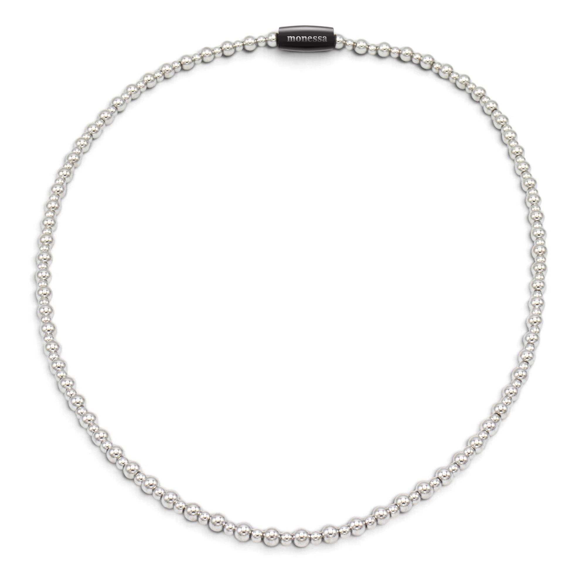 MONESSA Collier Edelstahl Magnetverschluss