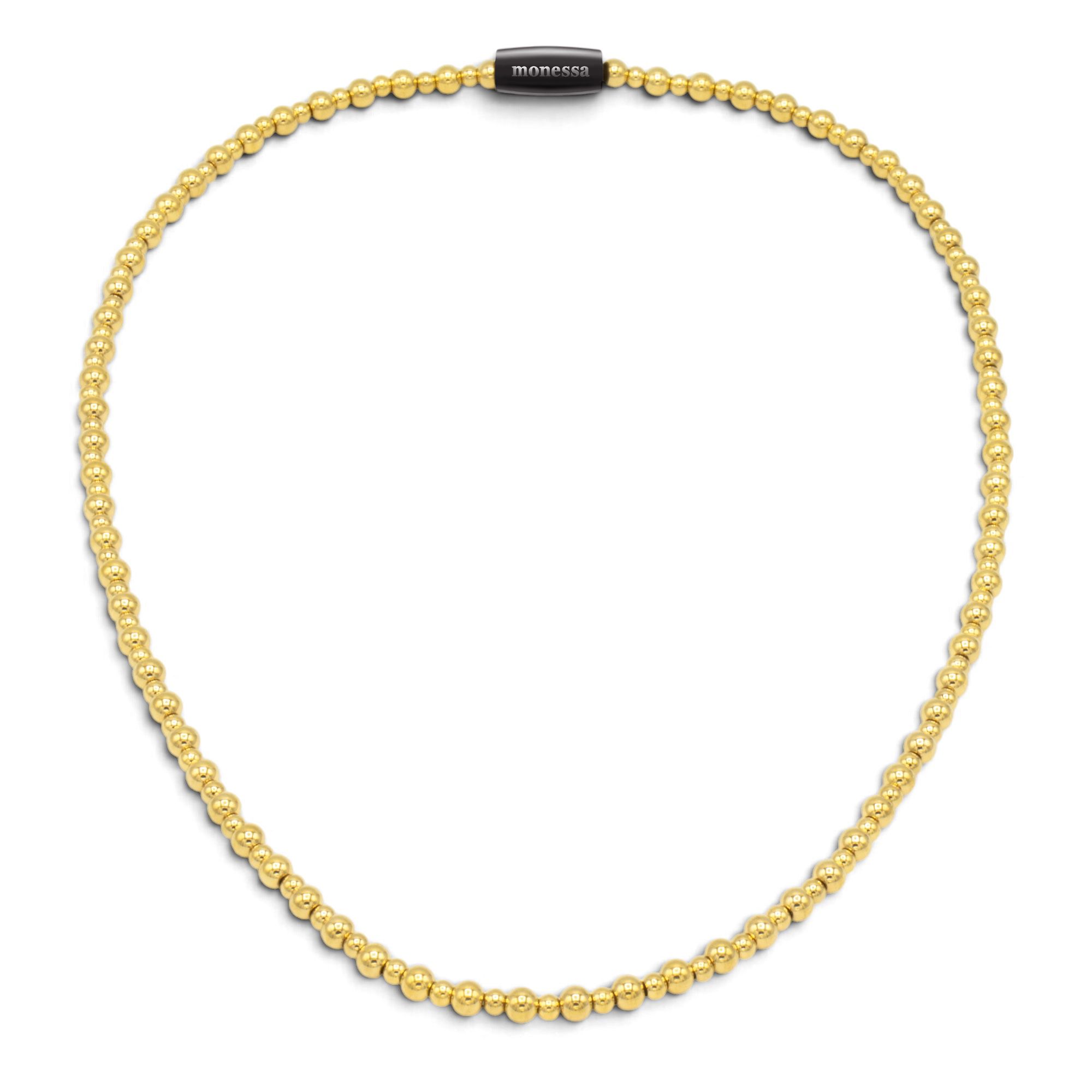 MONESSA Collier Edelstahl Magnetverschluss