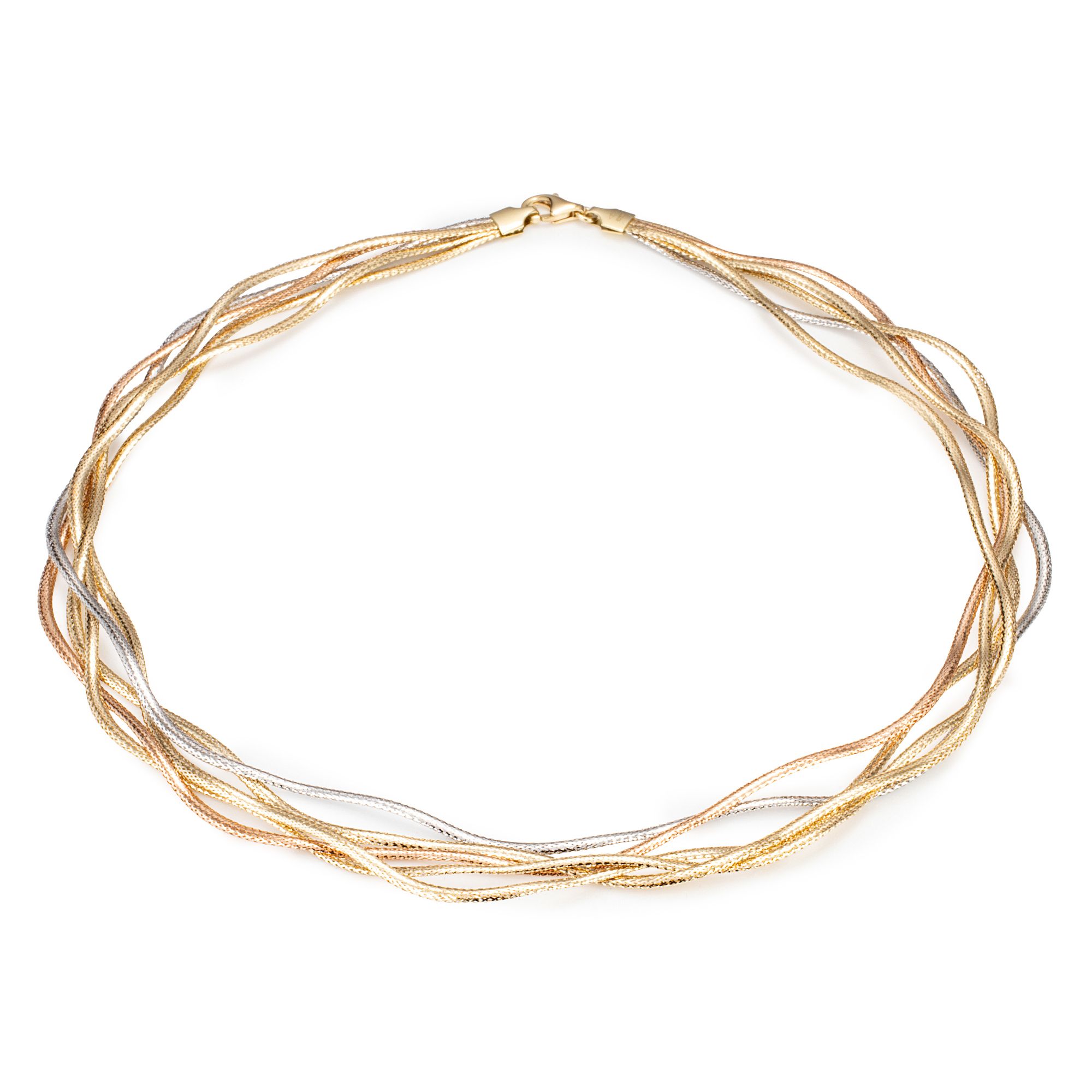 GOLDRAUSCH Collier 5-reihig mind. 4,3g Gold 375