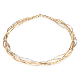 GOLDRAUSCH Collier 5-reihig mind. 4,3g Gold 375