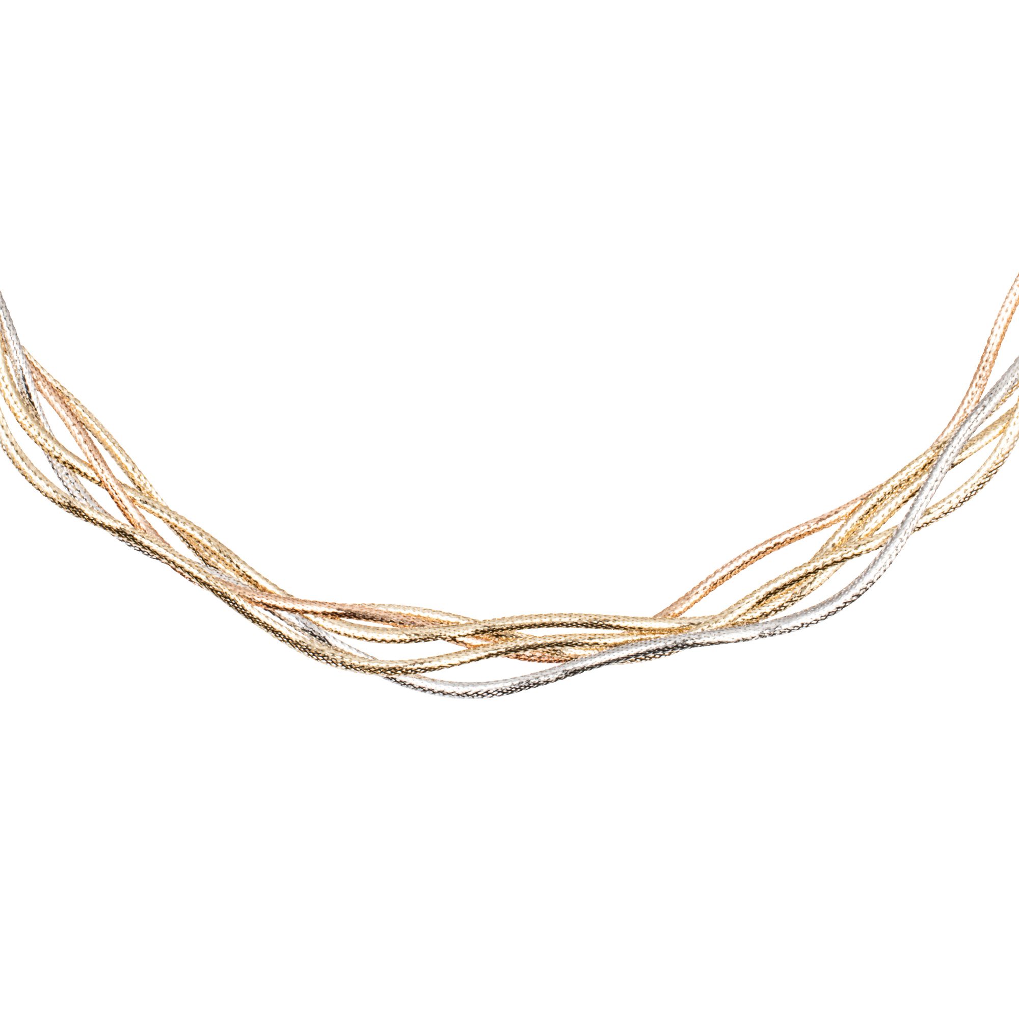 GOLDRAUSCH Collier 5-reihig mind. 4,3g Gold 375