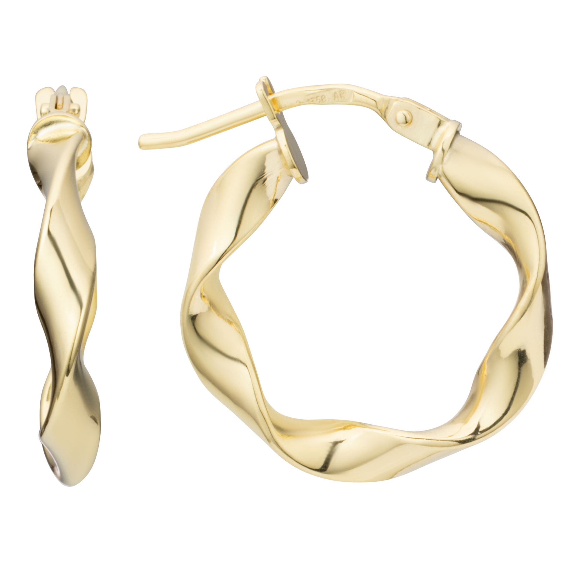 GOLDRAUSCH Creolen 15mm mind. 0,8g Gold 375