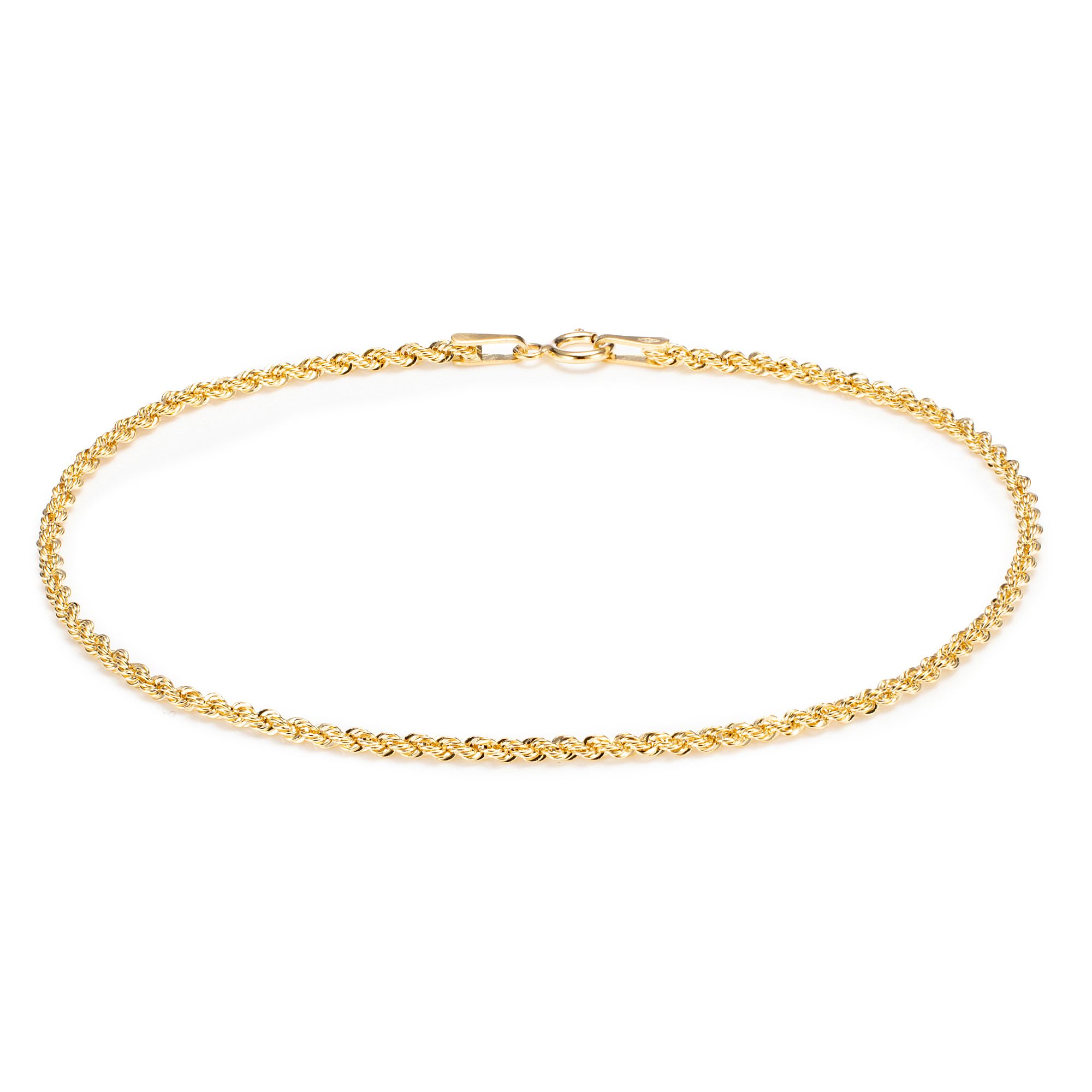 GOLDRAUSCH Kordel-Armband Länge 19cm mind. 0,6g Gold 375