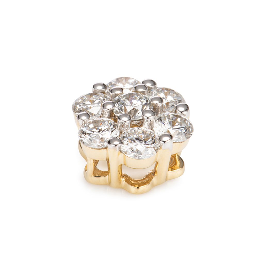 CANADIAN DIAMONDS Anhänger 7 Brillanten zus. ca. 0,50ct Gold 585