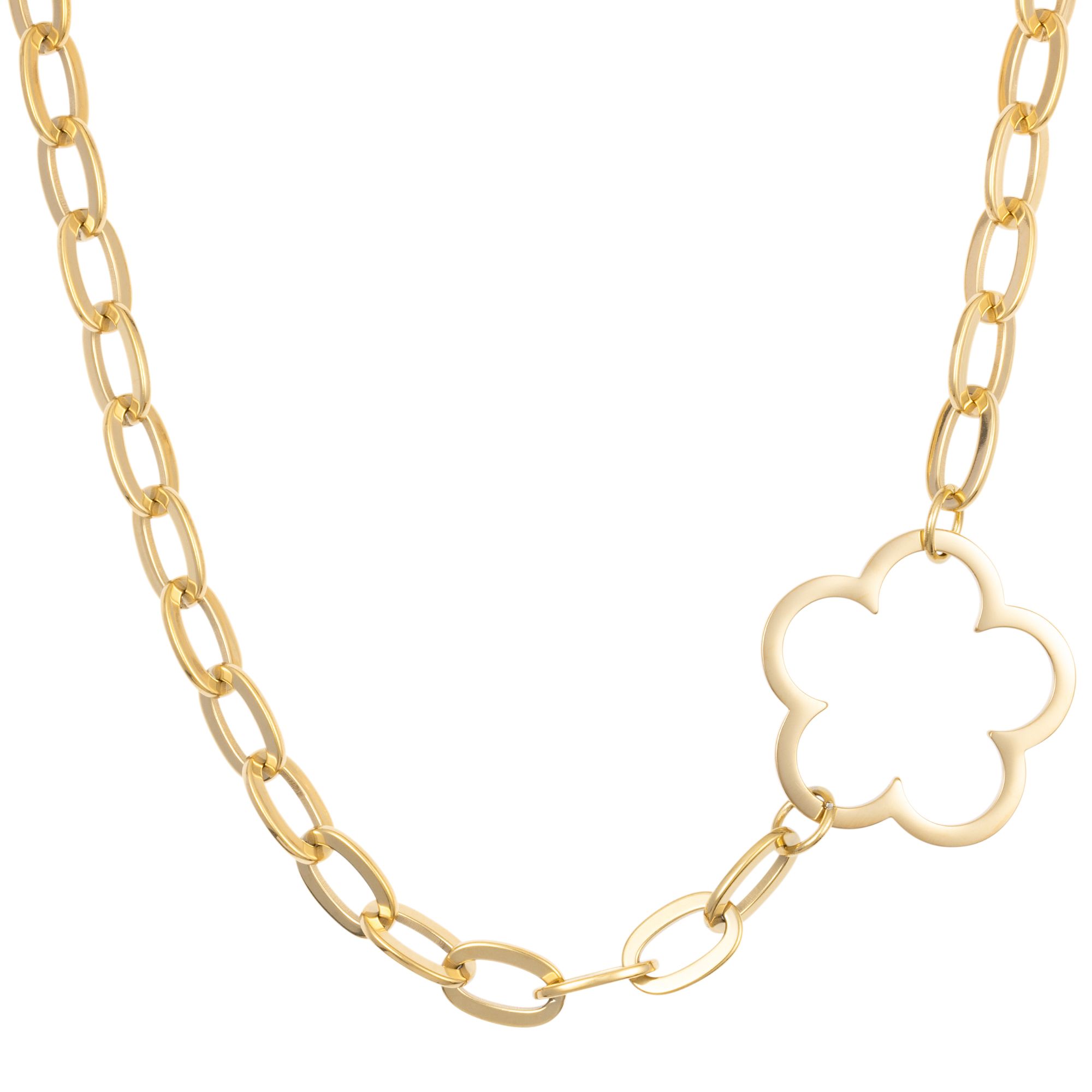 STEFFEN SCHRAUT Collier Länge ca. 50cm poliert Edelstahl