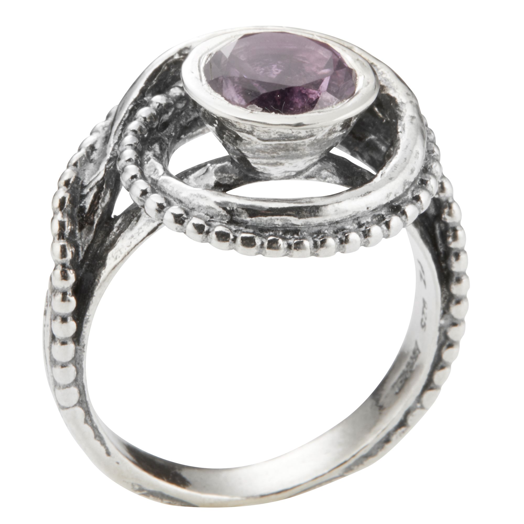 OR PAZ Ring Edelstein geschwärzt Silber 925 - QVC.de