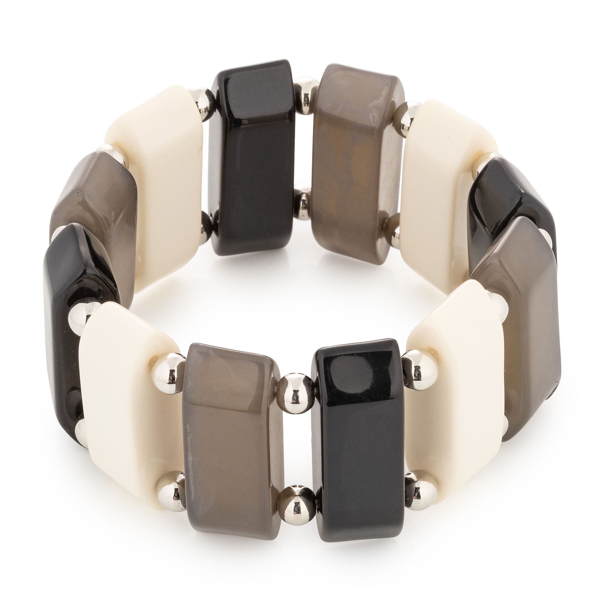 DINE 'N' Dance Armband flexibel Acryl Modeschmuck