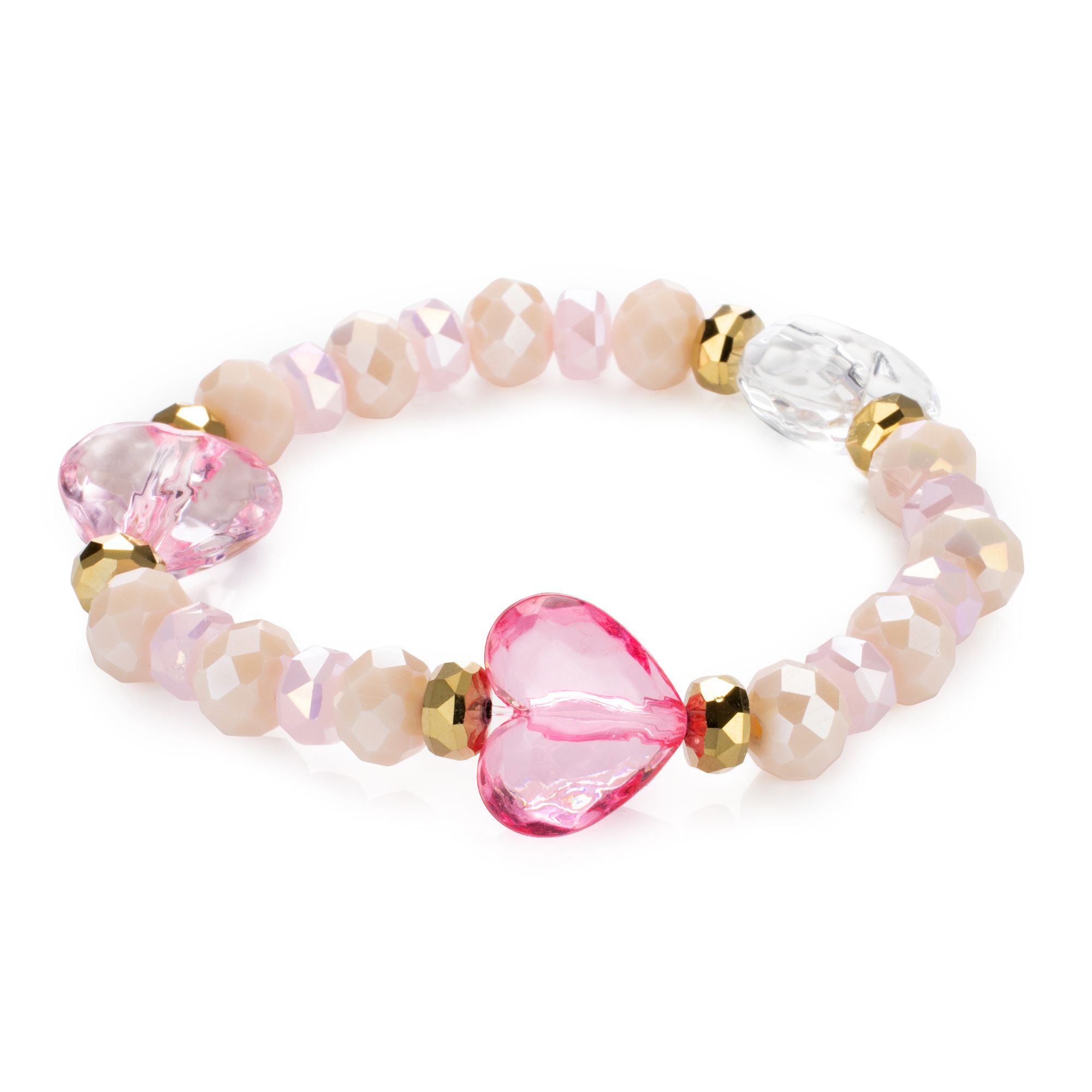 DINE 'N' Dance Armband Herzen flexibel Modeschmuck