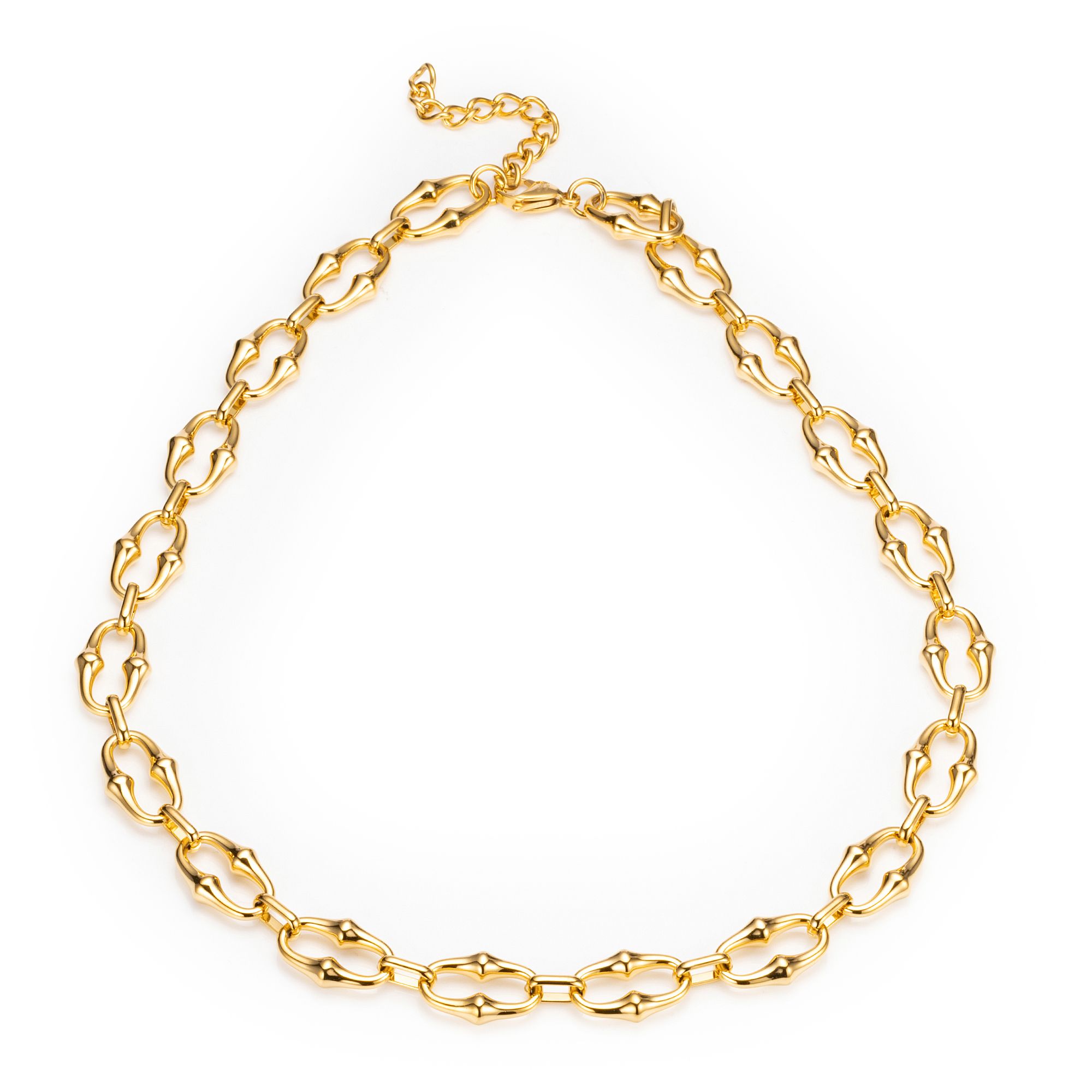 STEFFEN SCHRAUT Collier Länge 45+5cm poliert Edelstahl