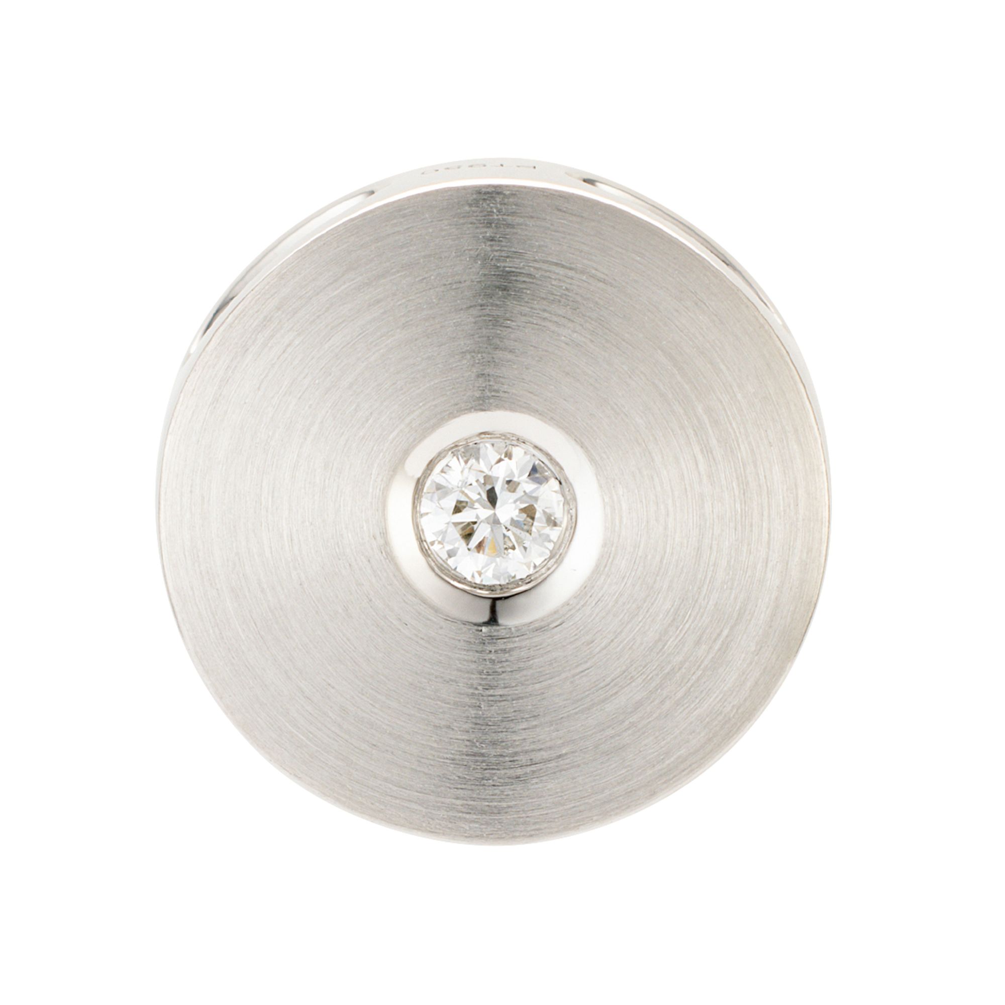 PLATINITY Anhänger 1 Brillant ca. 0,08ct Hochfeines Weiß/SI Platin 950