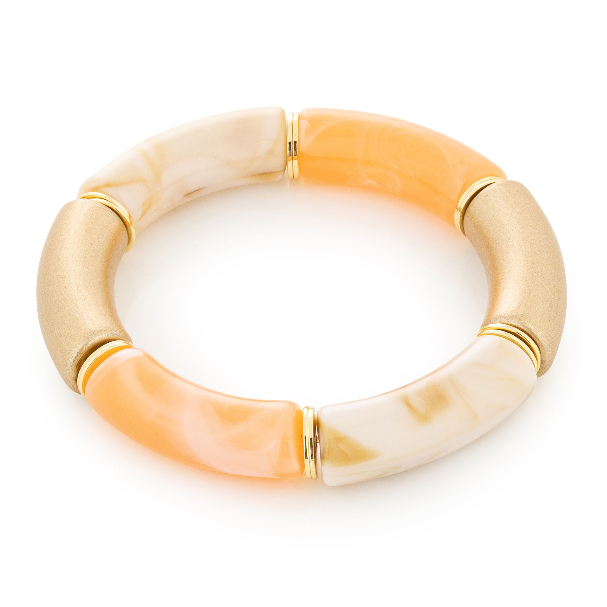 DINE 'N' Dance Armband flexibel Tragelänge ca. 17,5cm Modeschmuck