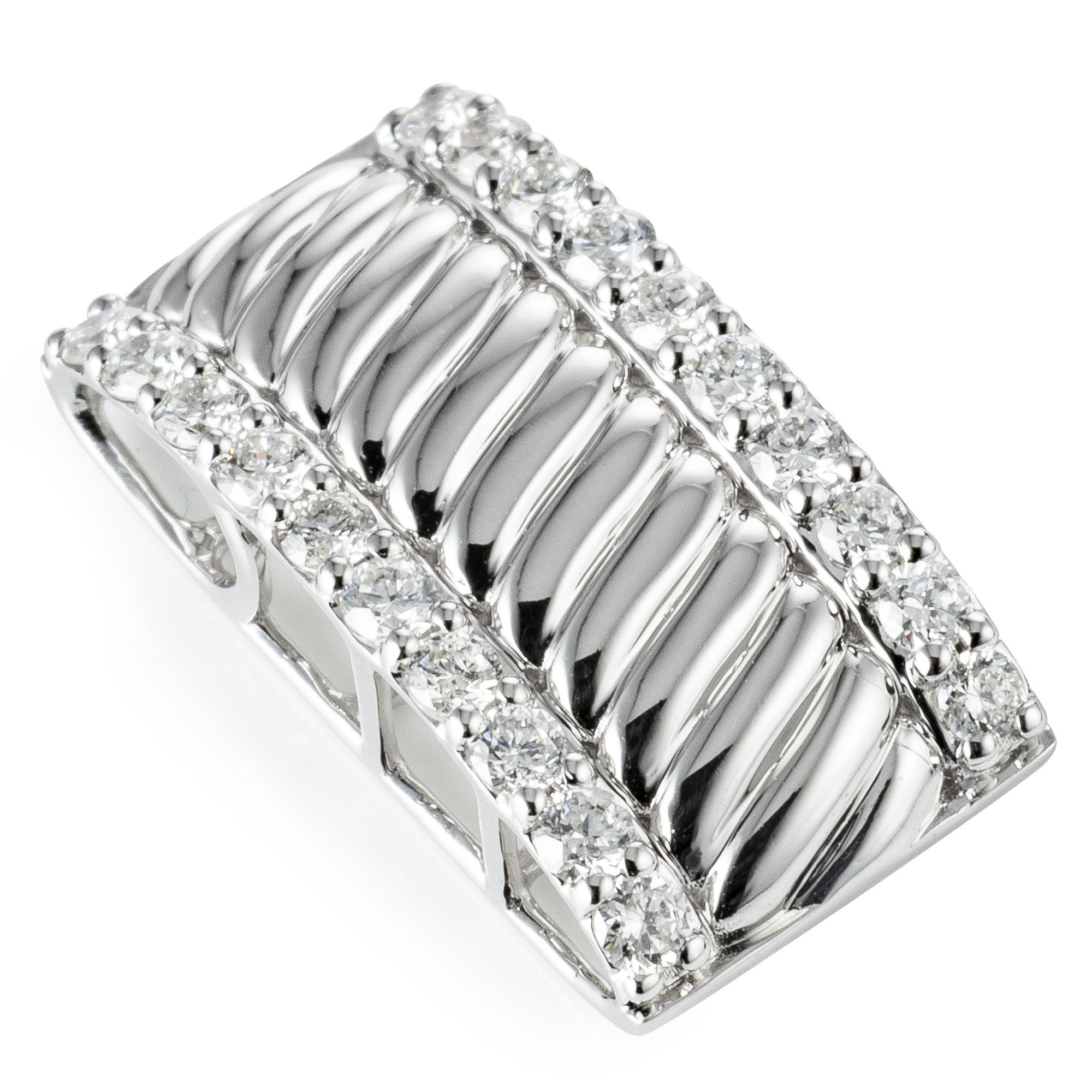 DIAMOUR Anhänger 20 Brillanten zus. ca. 0,30ct Gold 375