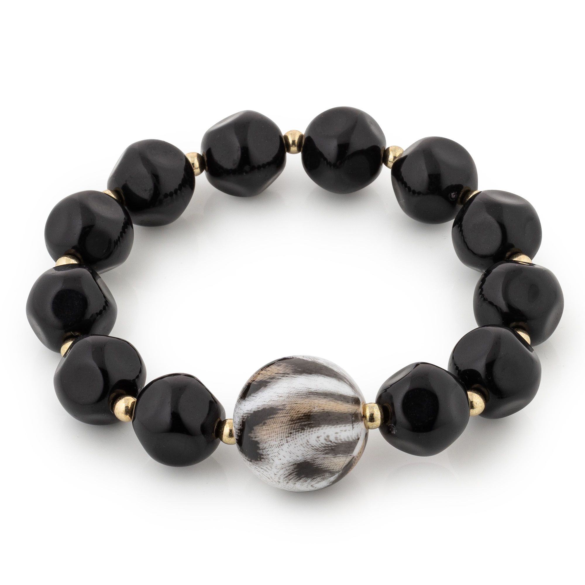 DINE 'N' Dance Armband flexibel Tragelänge ca. 17,5cm Modeschmuck