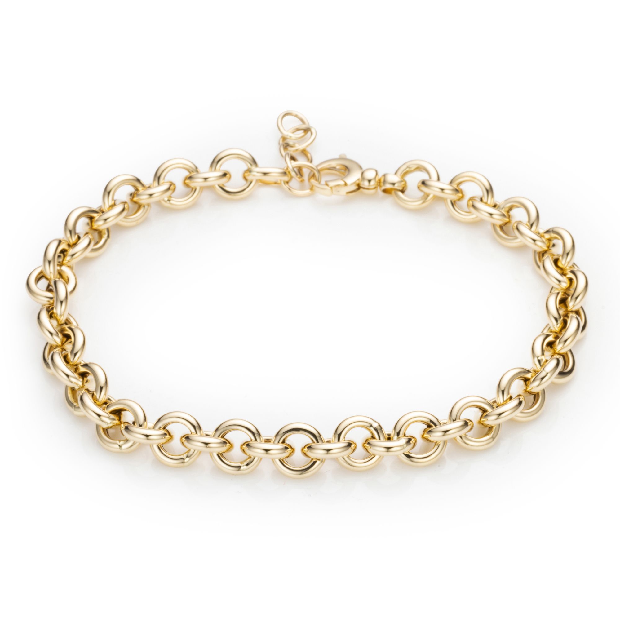 GOLDRAUSCH Armband poliert, 19+2cm mind. 4,86g Gold 585