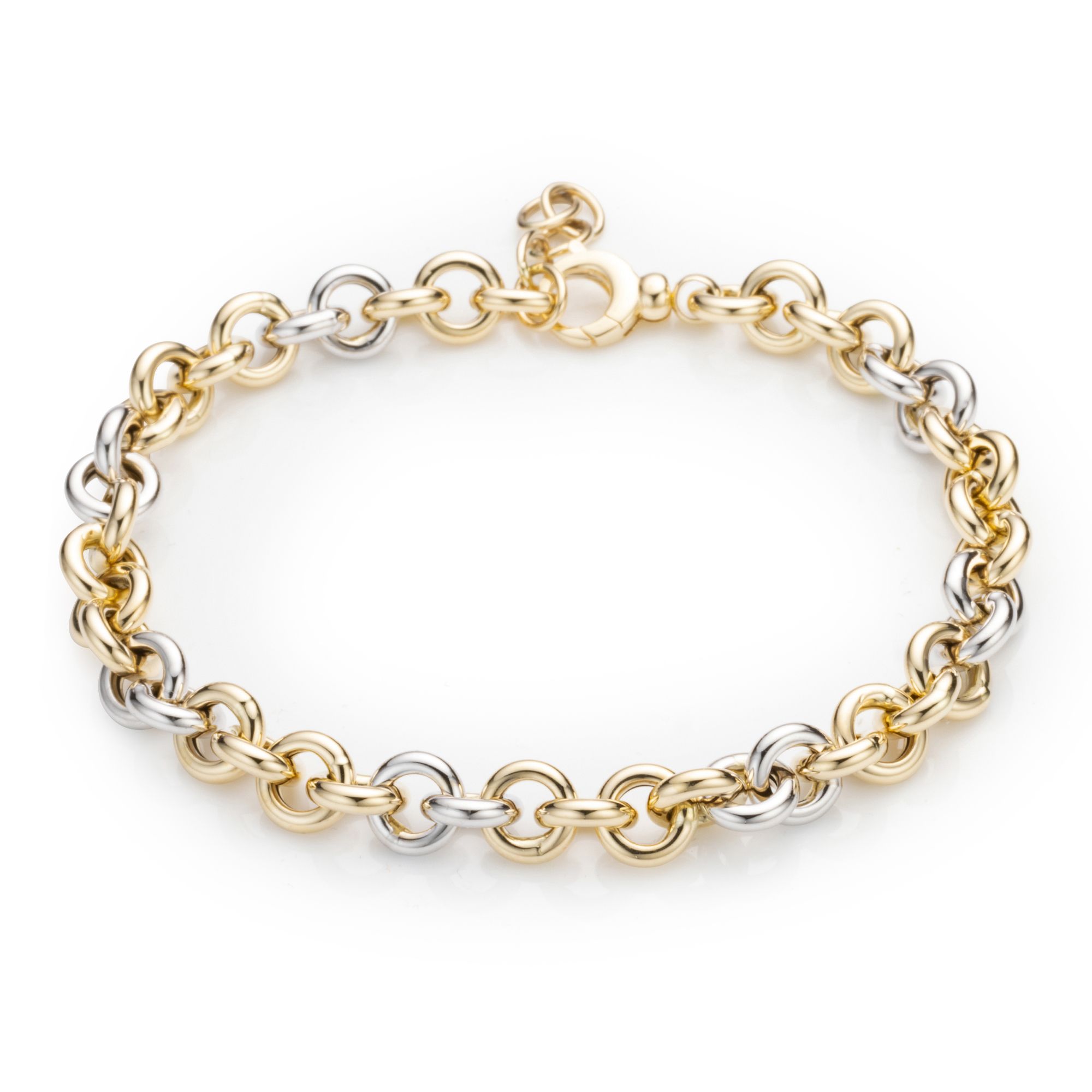 GOLDRAUSCH Armband poliert, 19+2cm mind. 4,86g Gold 585